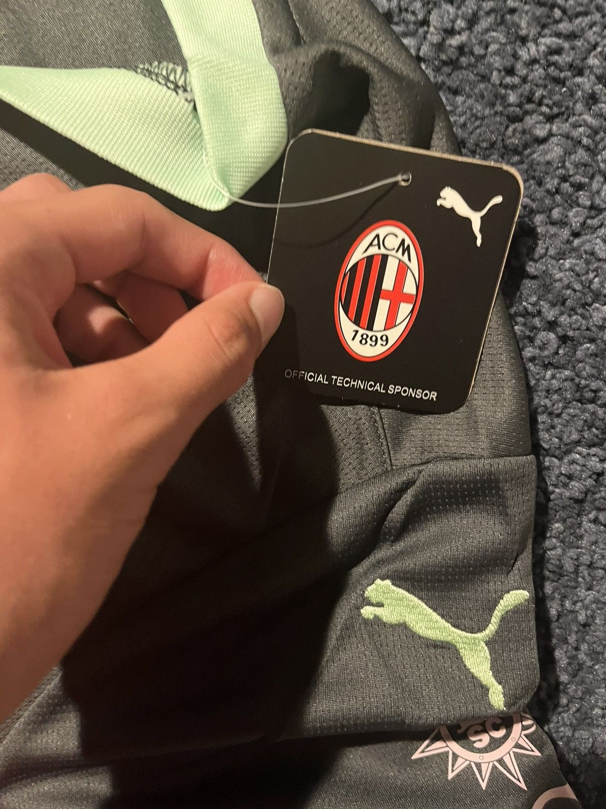 Puma Ac milan 125 year anniversary City Jersey Puma Size US M / EU 48-50 / 2 - 9 Thumbnail