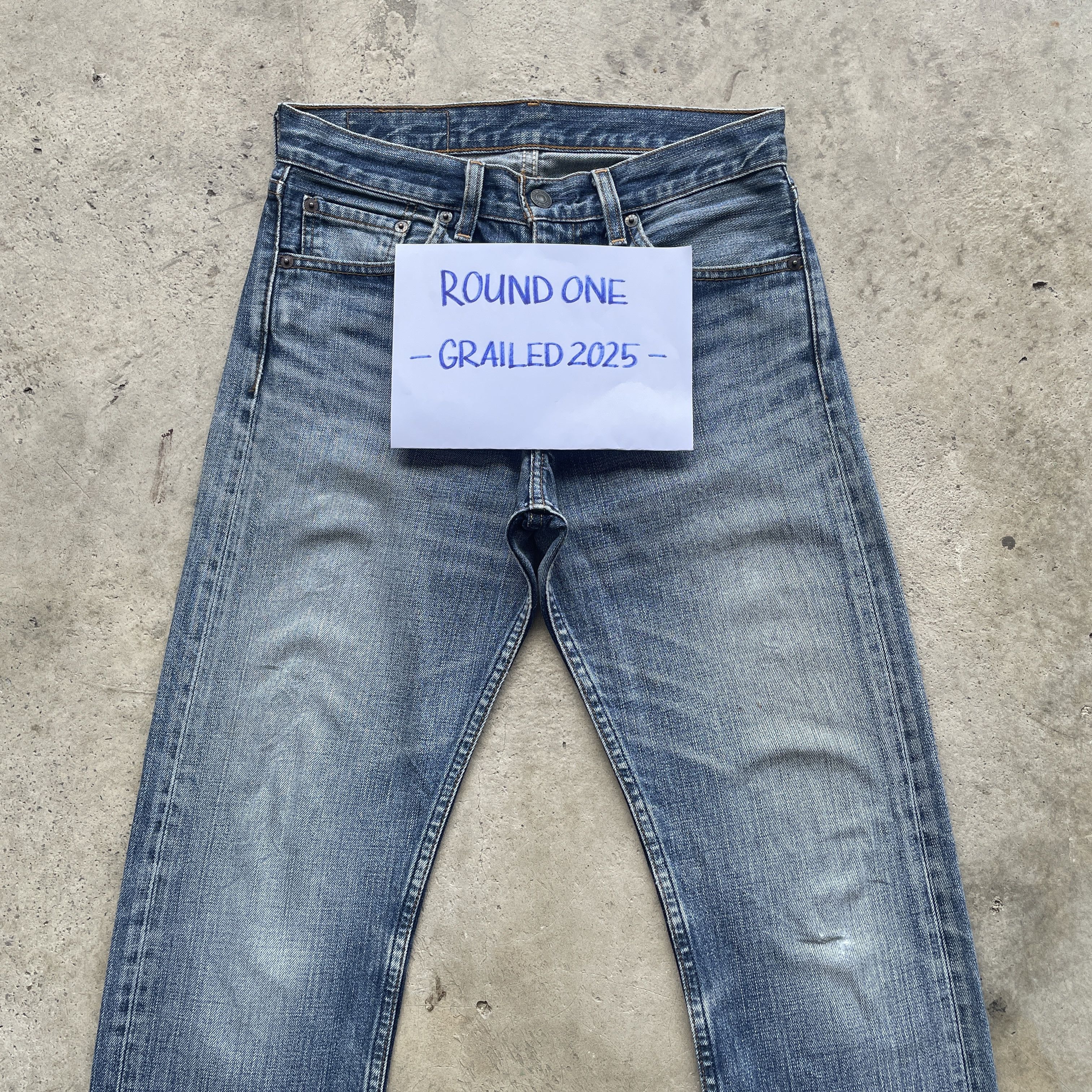 Levi's VINTAGE LEVI’S 505 FADED DENIM PANTS JEANS W29x29.5 Size US 29 - 3 Thumbnail
