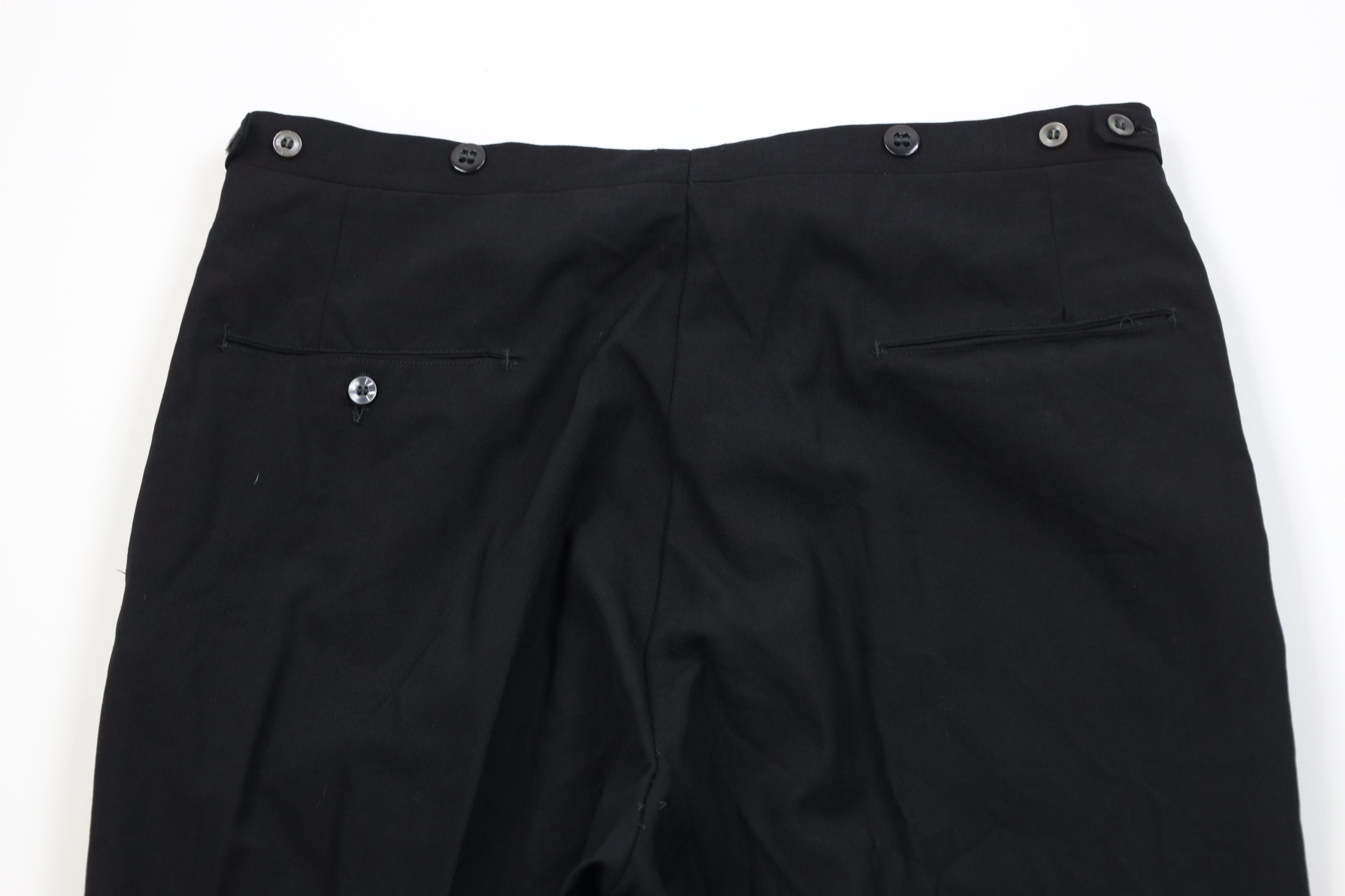 Vintage Vintage 50s Streetwear Wool Knit Tuxedo Chino Pants USA Size US 36 / EU 52 - 9 Thumbnail