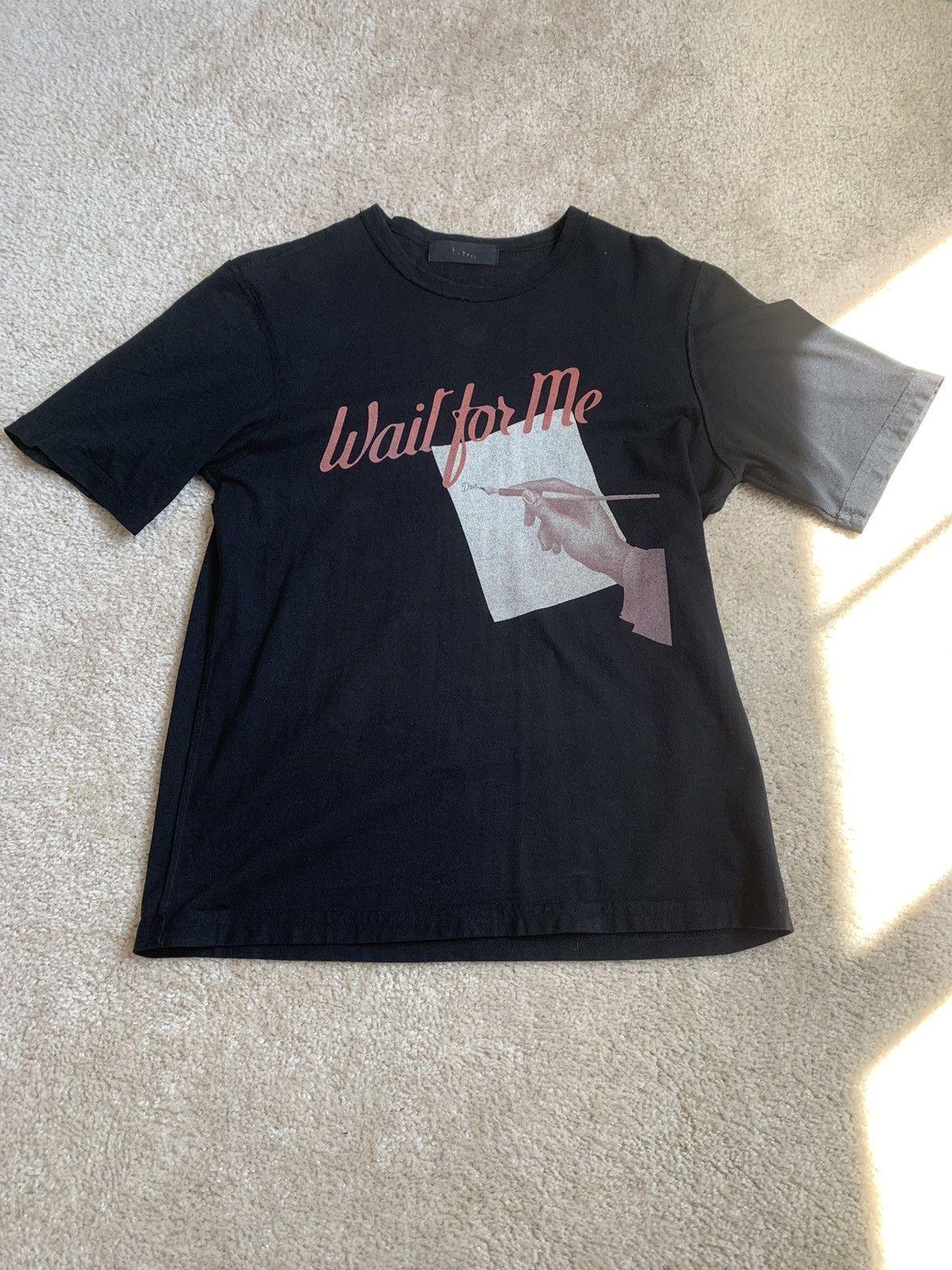 Linder ‘Wait for me’ tee shirt size L