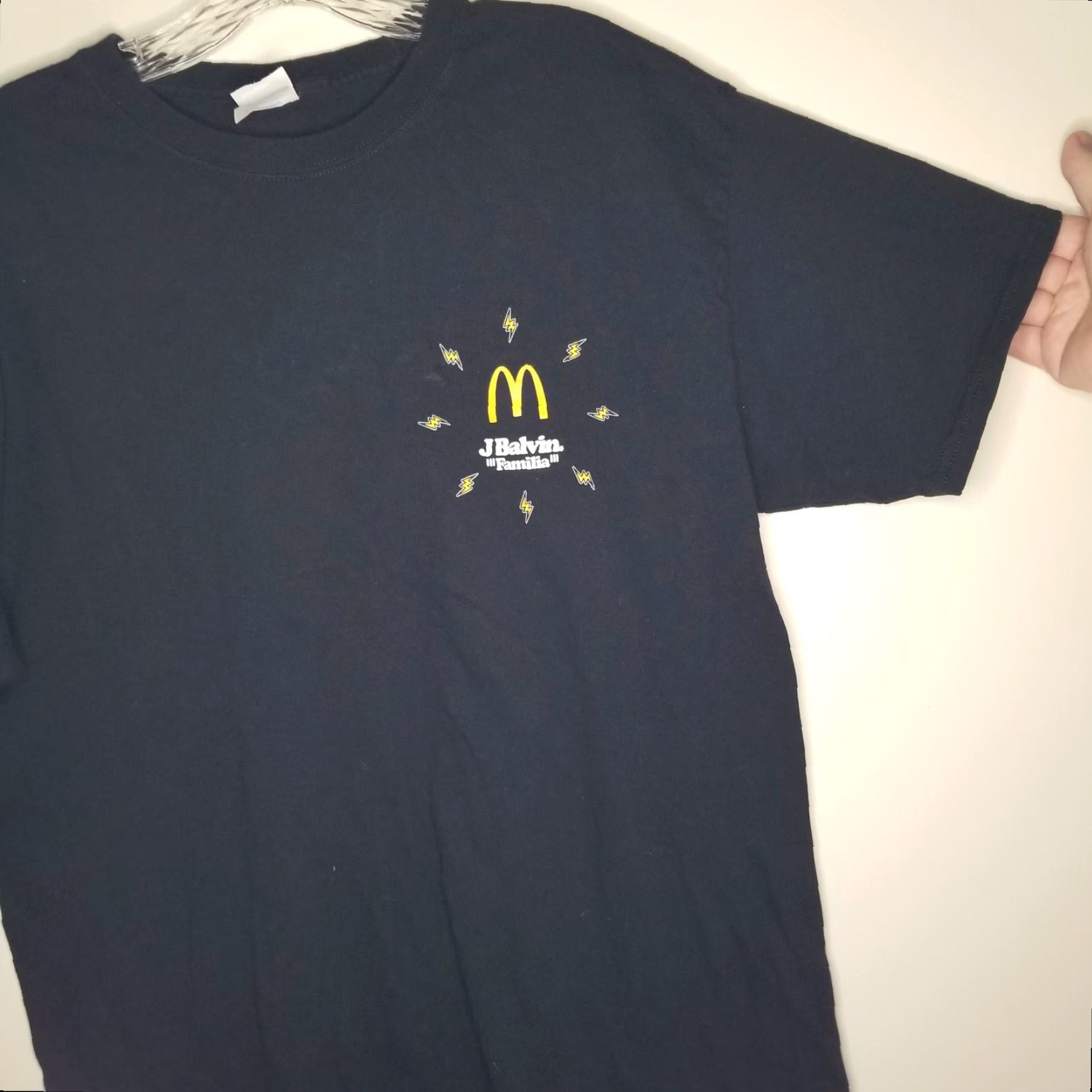 Port & Company Port & Company Mens T-Shirt L Black Mcdonalds Short Sleeve Size US L / EU 52-54 / 3 - 2 Thumbnail