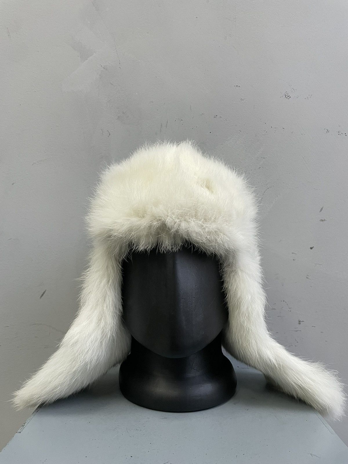 Hysteric Glamour Rare real fur fuzzy ushanka panama hat avant garde y2k Size ONE SIZE - 1 Thumbnail