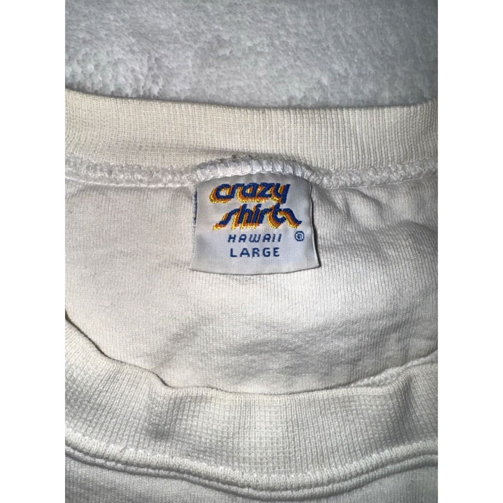 Vintage VINTAGE Crazy Shirts B Kliban Cat Sunflower Hawaii Crewneck Large White Long Sleeve Adult Mens Womens Size L / US 10 / IT 46 - 2 Thumbnail