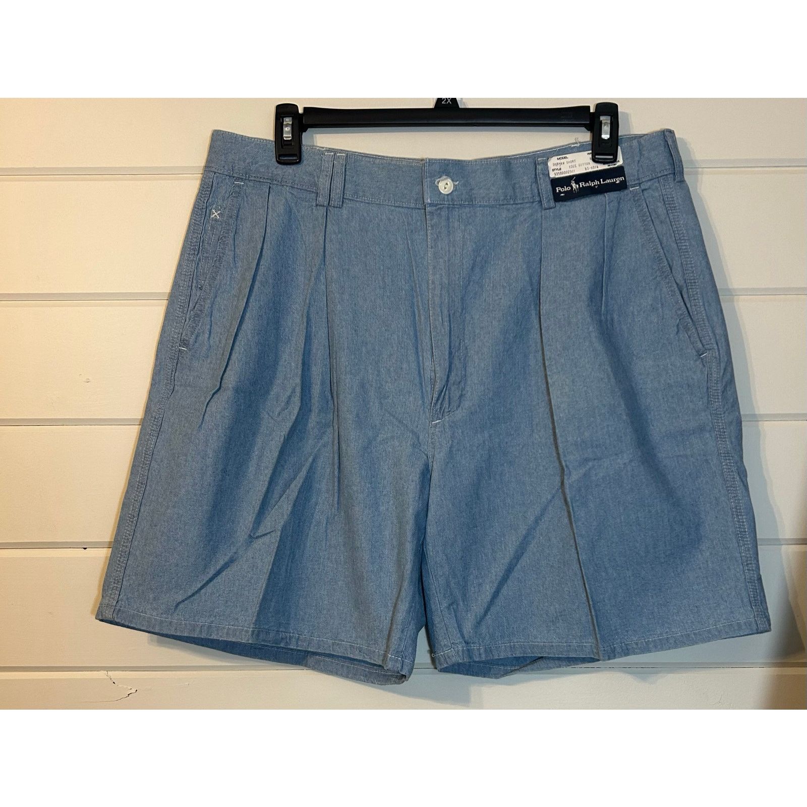 Polo Ralph Lauren Vintage 90’s Polo Country RL Durham shorts blue NWT sz 40 Size US 40 / EU 56 - 1 Thumbnail