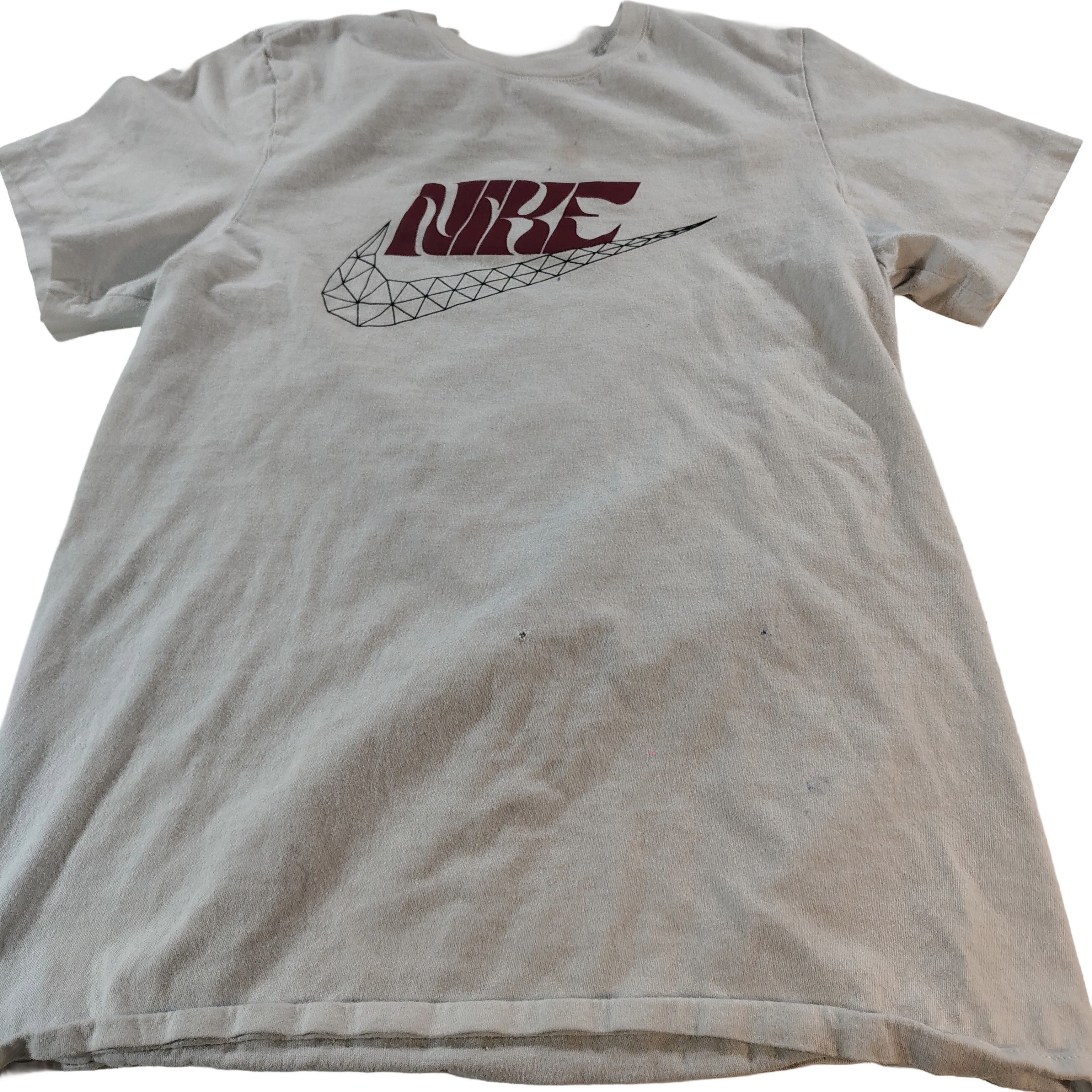 Nike Men's Small White Short Sleeve Nike Graphic T-Shirt Size US S / EU 44-46 / 1 - 1 Thumbnail