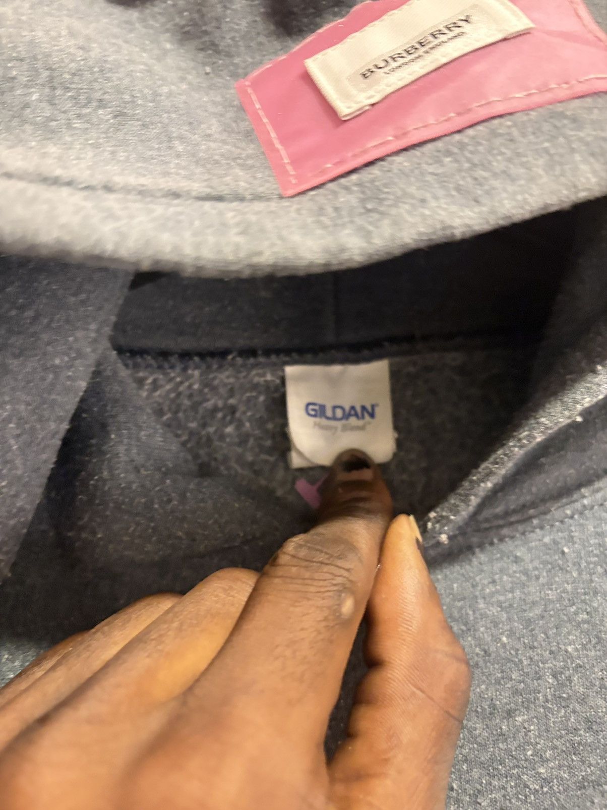 Gildan “Sayori Protection Squad Founder” Custom Hoodie — Size L. Size US L / EU 52-54 / 3 - 3 Thumbnail