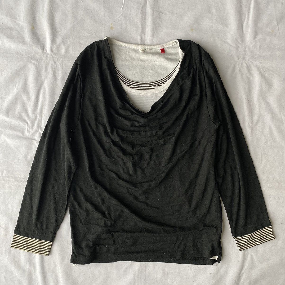 Beauty Beast × If Six Was Nine × Japanese Brand Japanese Triple Layers Collar Gothic Style Long Sleeve Tees Size US L / EU 52-54 / 3 - 2 Thumbnail