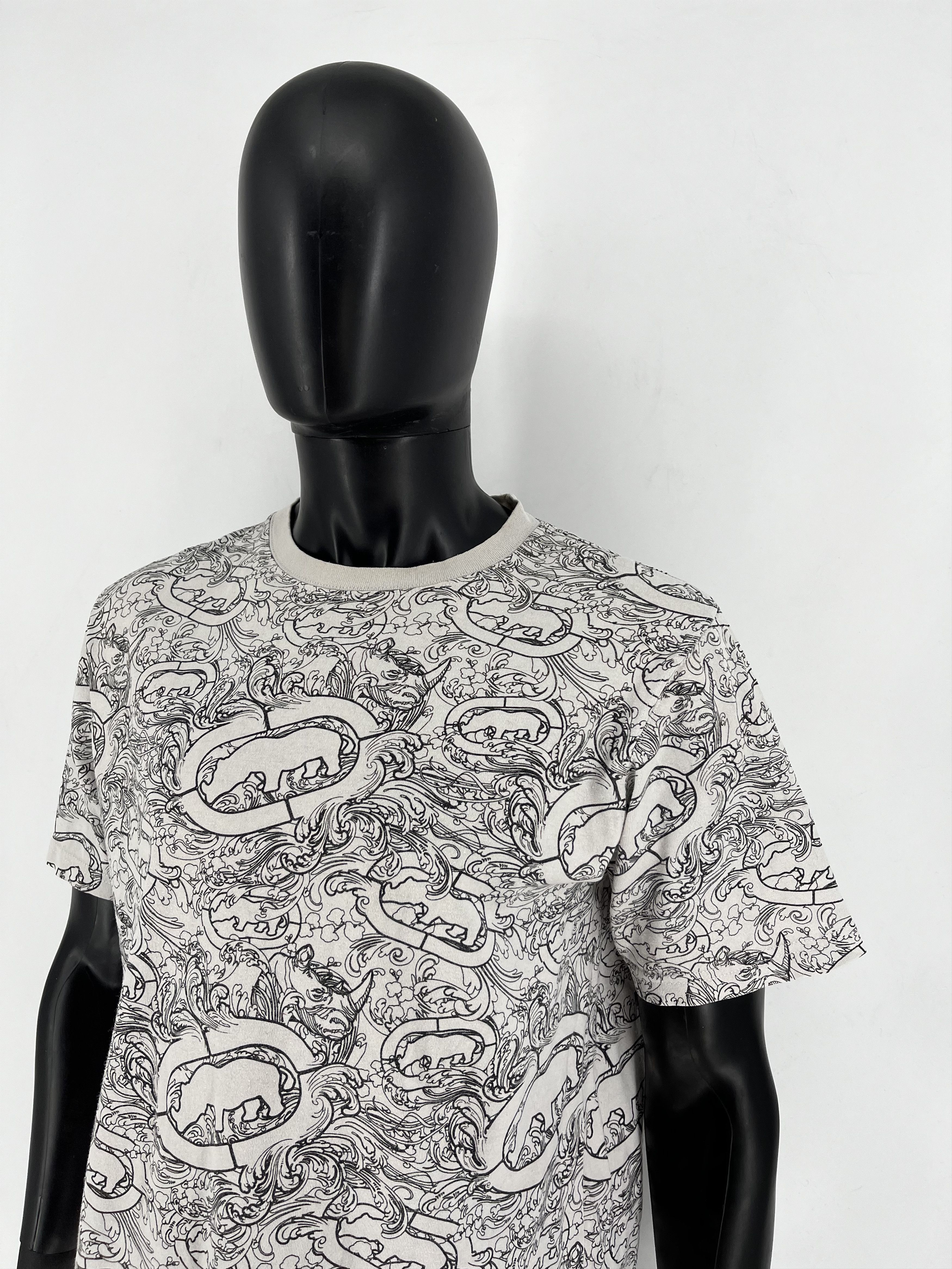 Ecko Unltd. Y2K Ecko Unltd Monogram Web Graphic Rap T Shirt Size US M / EU 48-50 / 2 - 4 Thumbnail