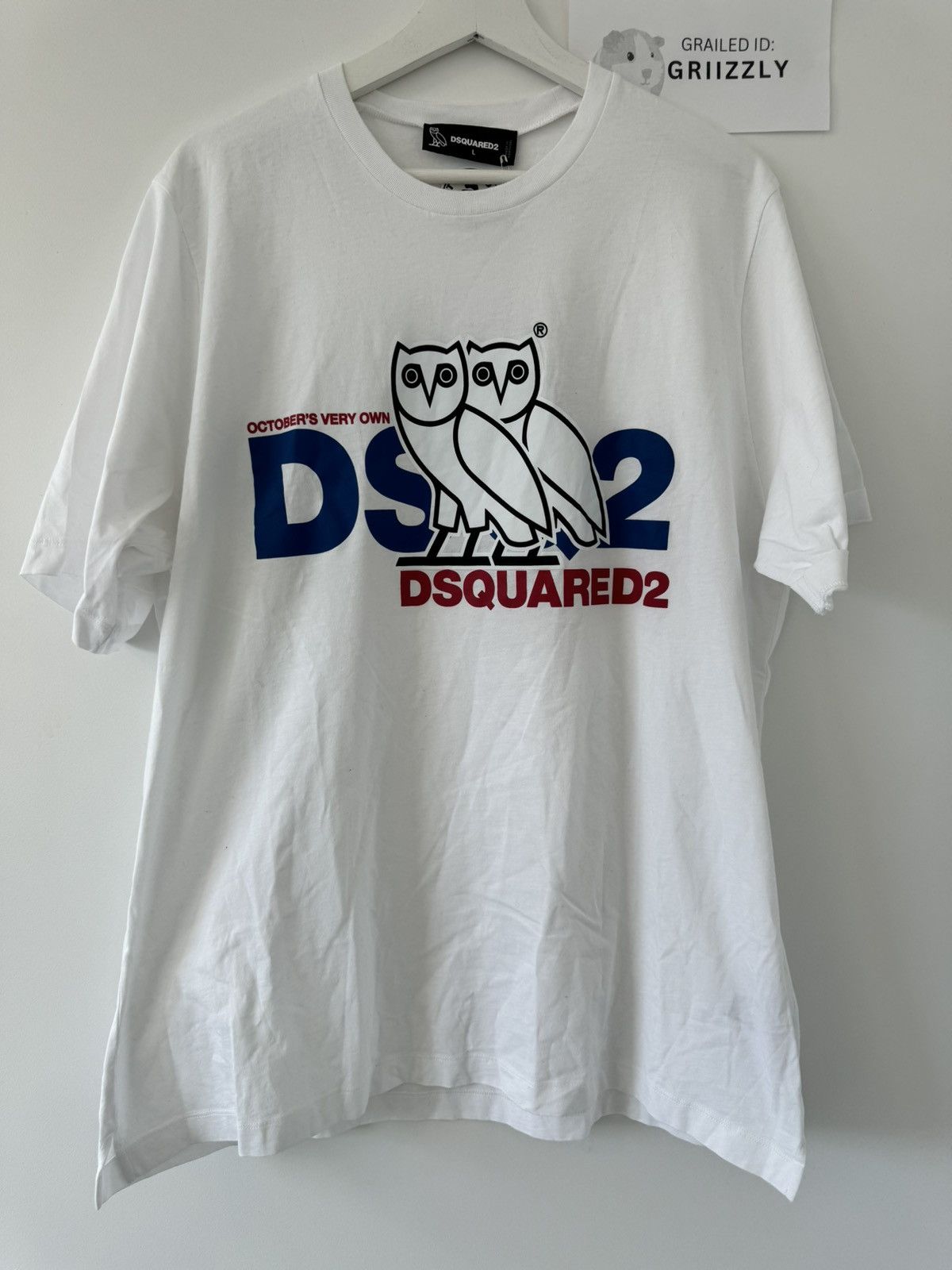 Tシャツ・カットソー DSQUARED2 Men T-shirt White S74GD1477D20020 961 Dsquared2 DSQUARED2 Men T-Shirts S74GD1477D20020 961 WHITE