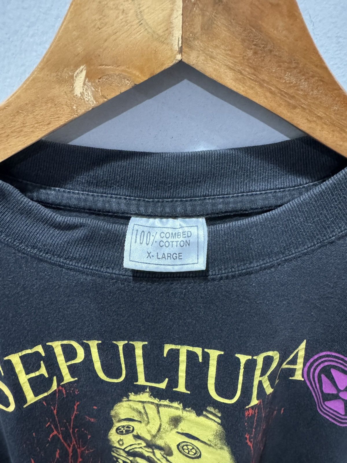 Band Tees Vintage Sepultura Roots Size US XL / EU 56 / 4 - 2 Thumbnail