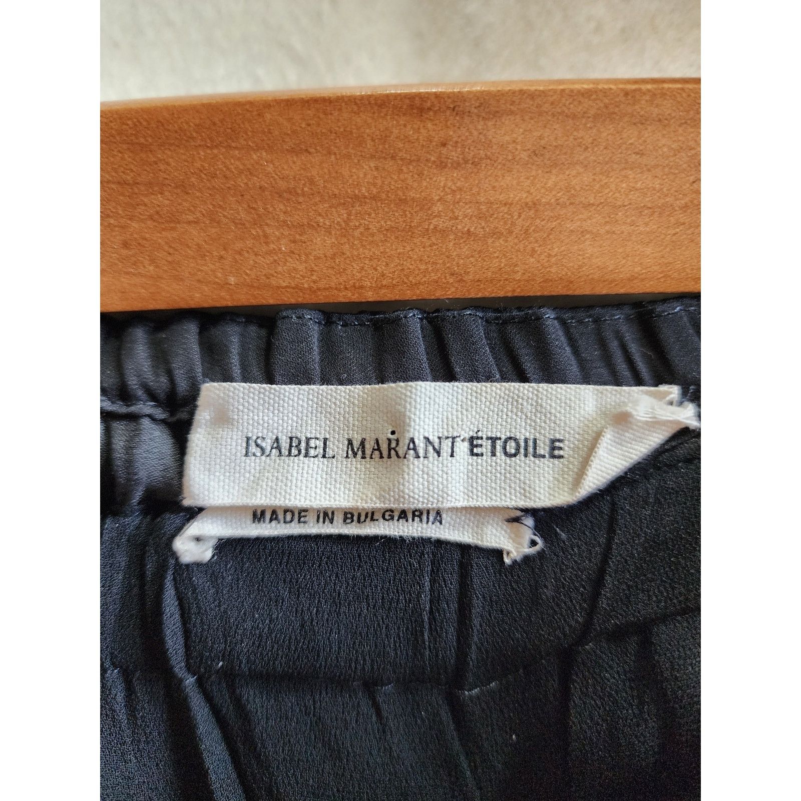 Isabel Marant Isabel Marant Étoile Skirt Black 34 XS Drawstring Pockets Size 25" / US 0 / IT 36 - 3 Thumbnail