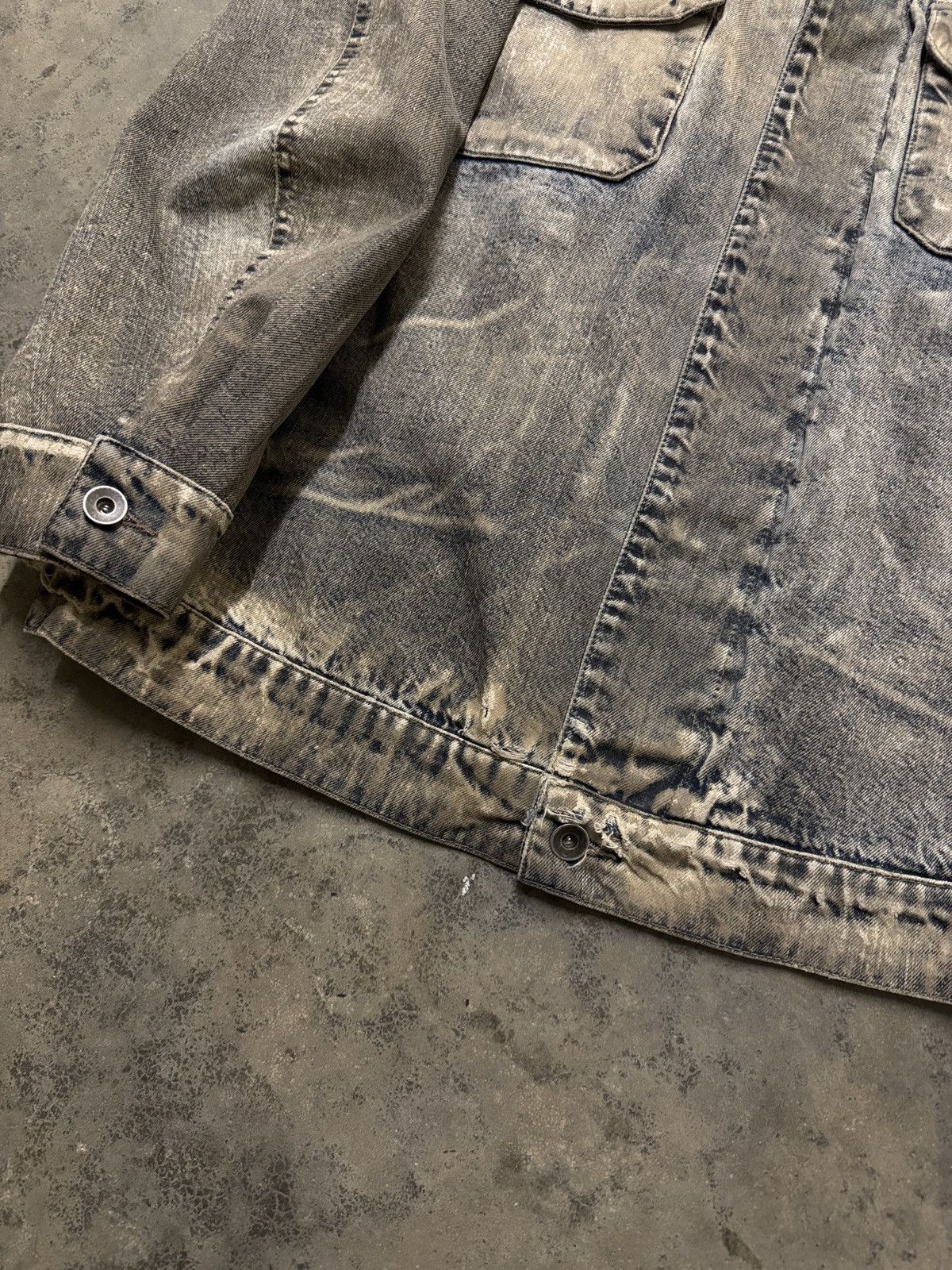 Rick Owens Rick Owens Olmar & Mirta Dust Trucker Jacket Size US XL / EU 56 / 4 - 5 Thumbnail