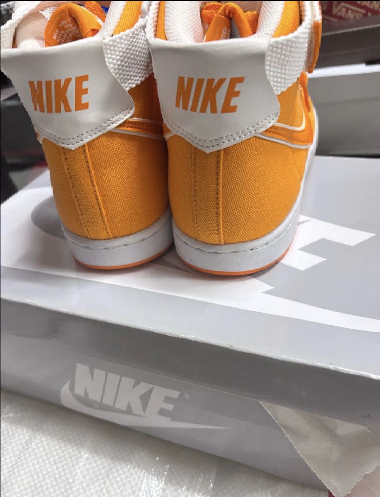 Nike Nike Vandal High Supreme Orange Canvas Doc Brown Size US 8 / EU 41 - 6 Thumbnail