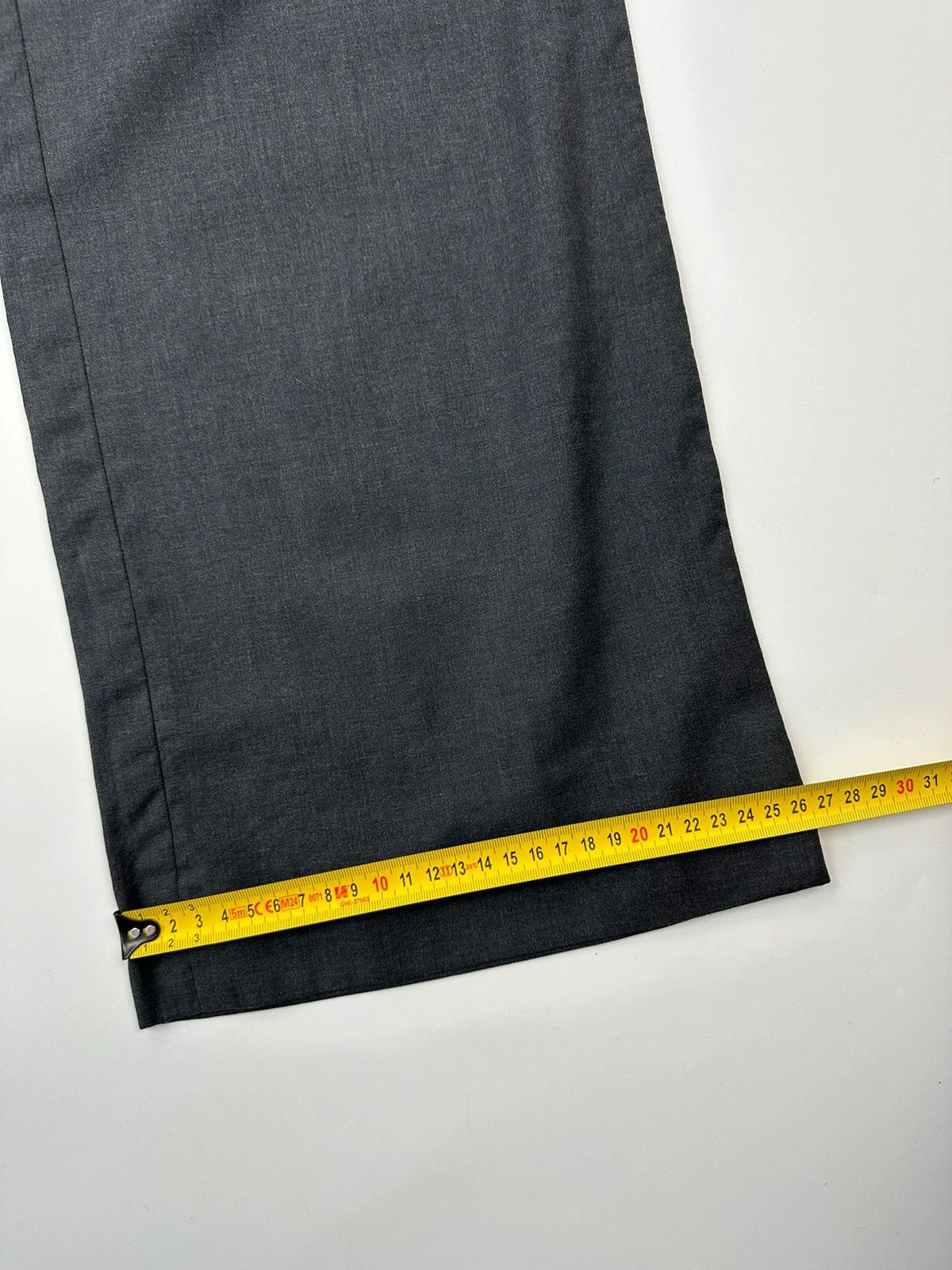 Prada Prada Milano SS2023 Raf Simons Wool Wide Legs Dress Pants Size 26" / US 2 / IT 38 - 14 Thumbnail