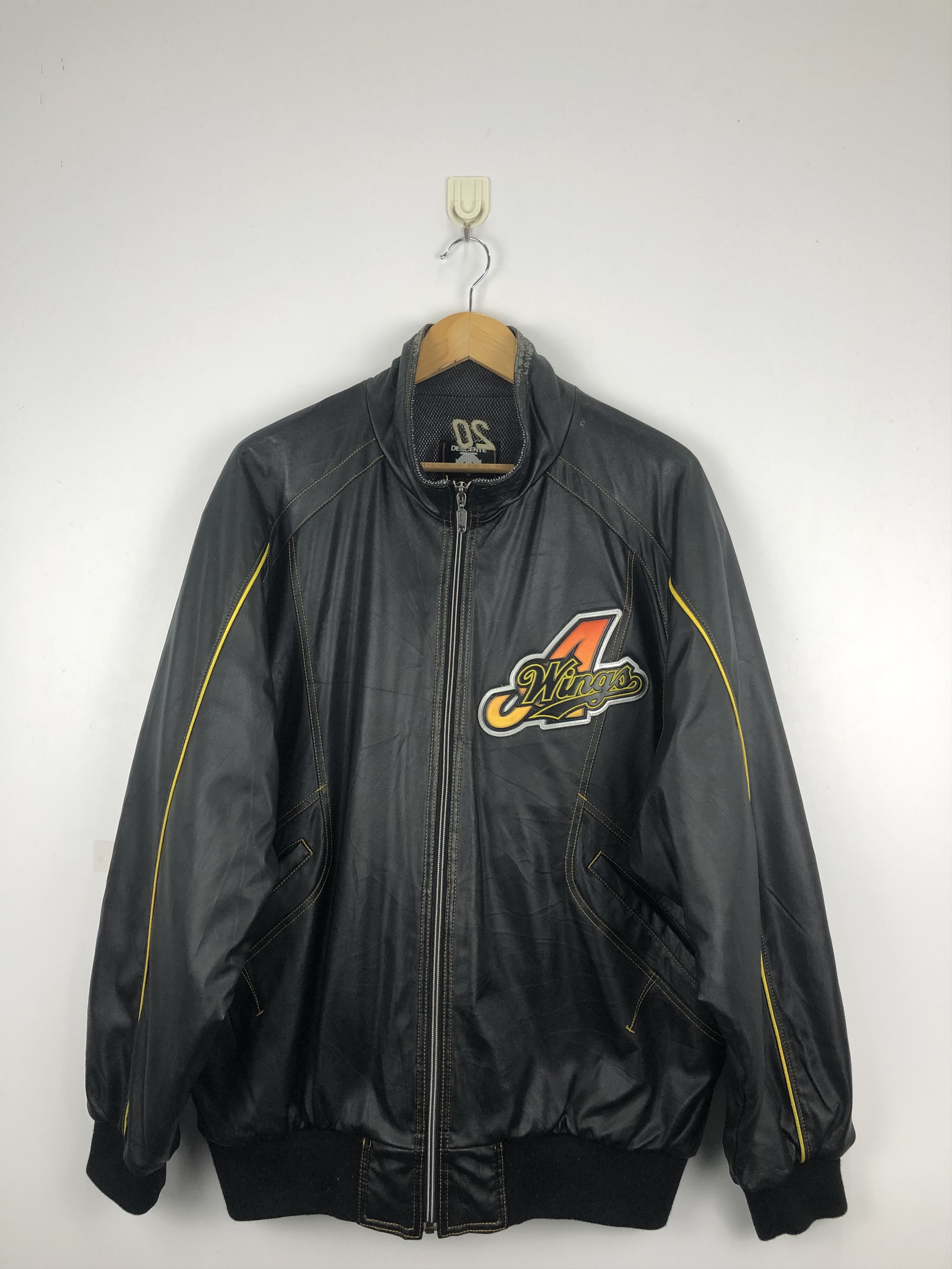 Descente × Vintage Vintage Descent Light Jacket Varsity Style J0752 Size US L / EU 52-54 / 3 - 1 Thumbnail