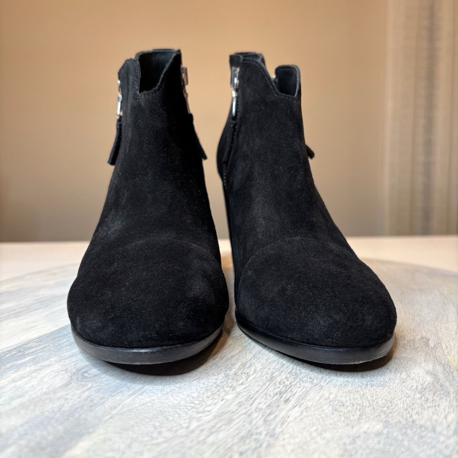 Rag & Bone Rag & Bone Margot Black Suede Ankle Boots US Size 7 EU 37.5 Size US 7 / IT 37 - 3 Thumbnail