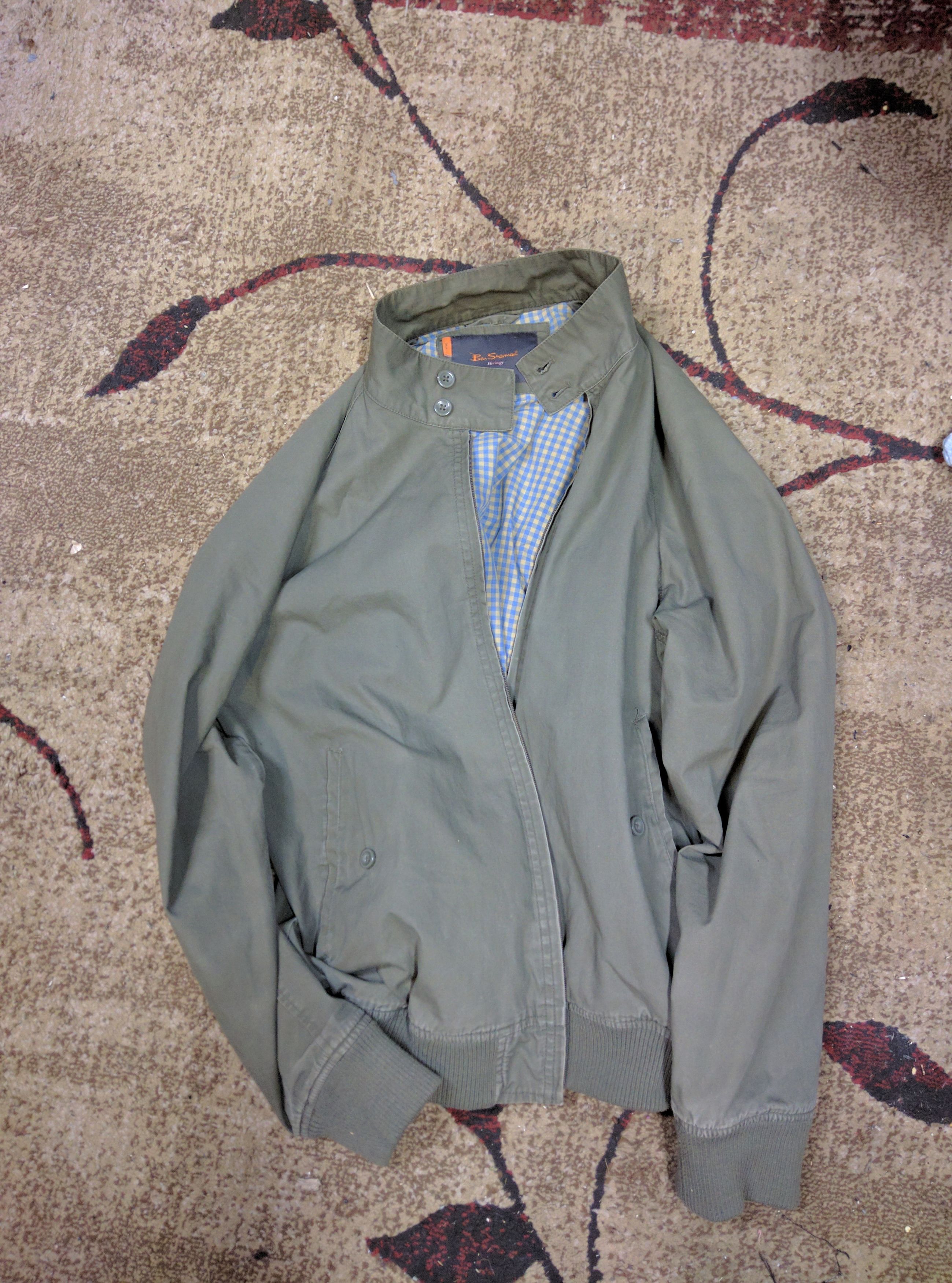 Ben Sherman Ben Sherman Men's Green and Khaki Jacket Size US XL / EU 56 / 4 - 1 Preview