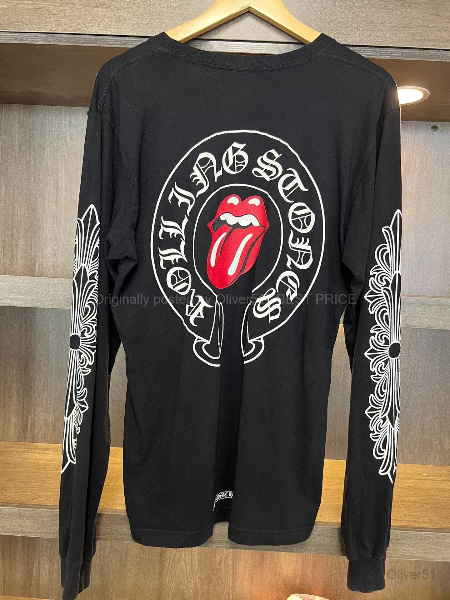 Chrome Hearts × The Rolling Stones VERY RARE Chrome Hearts Rolling