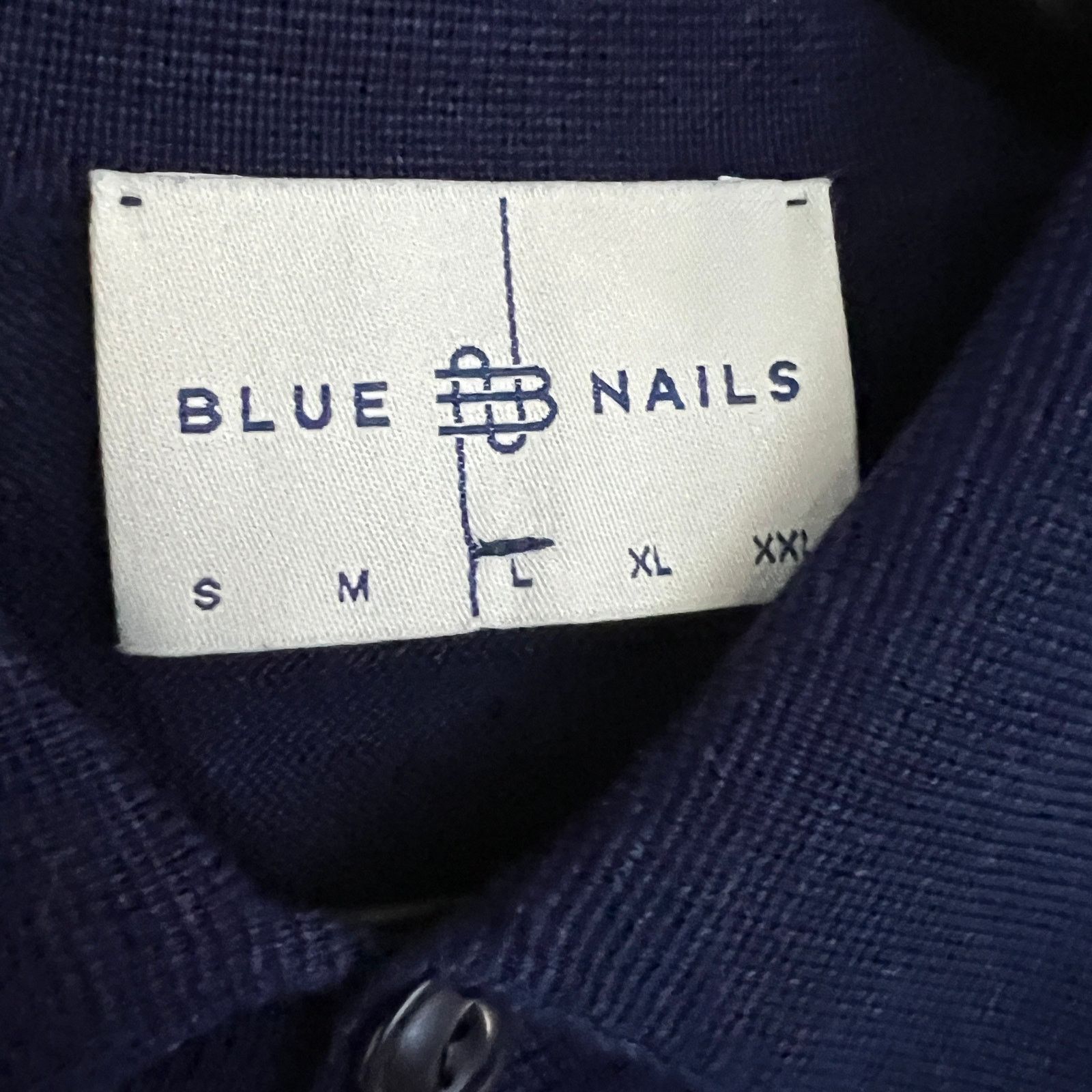 Rails Blue Nails Thailand Indigo Men's Button Cardigan Sweater L Size US L / EU 52-54 / 3 - 4 Thumbnail