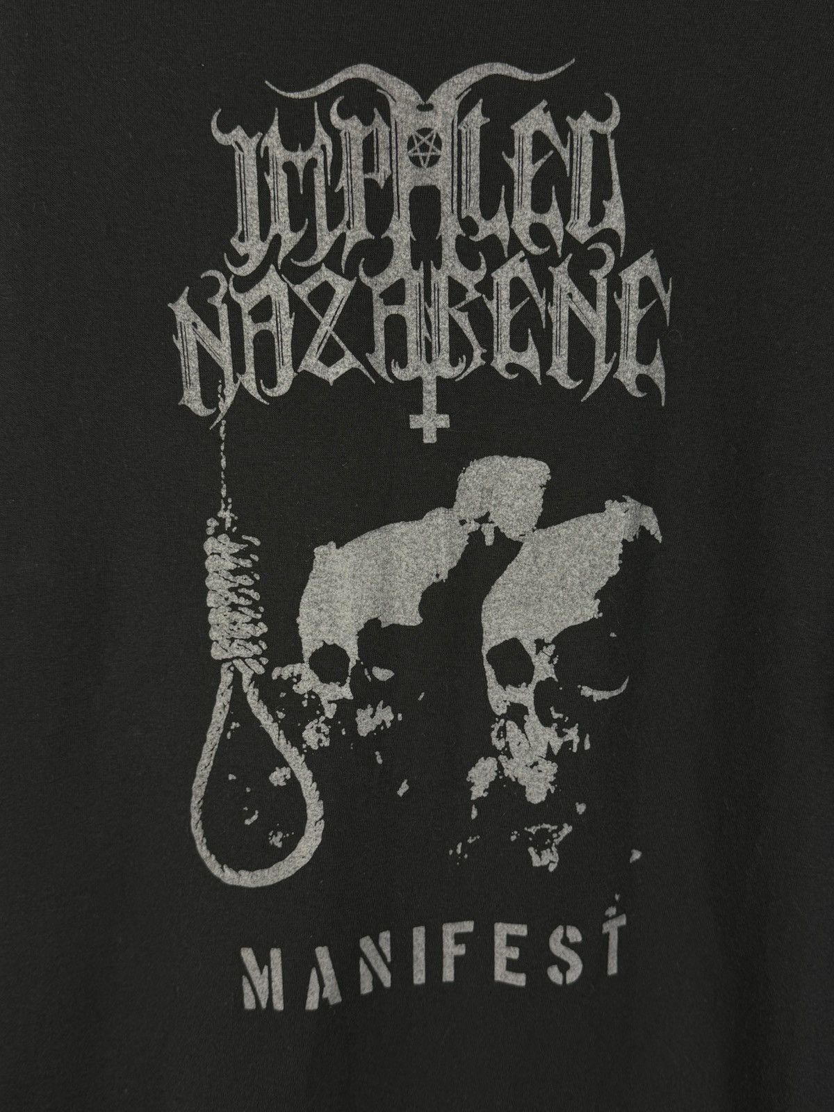 Band Tees Impaled Nazarene Manifest 2007 Black Metal T-Shirt Size L Size US L / EU 52-54 / 3 - 5 Thumbnail
