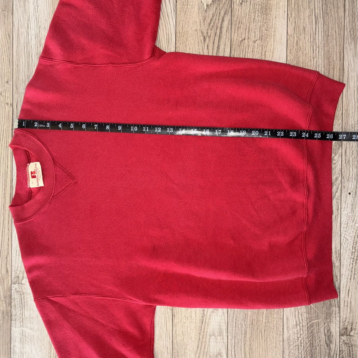 Russell Athletic 70s/80s Russell Athletic red crewneck sweatshirt Size US L / EU 52-54 / 3 - 5 Thumbnail