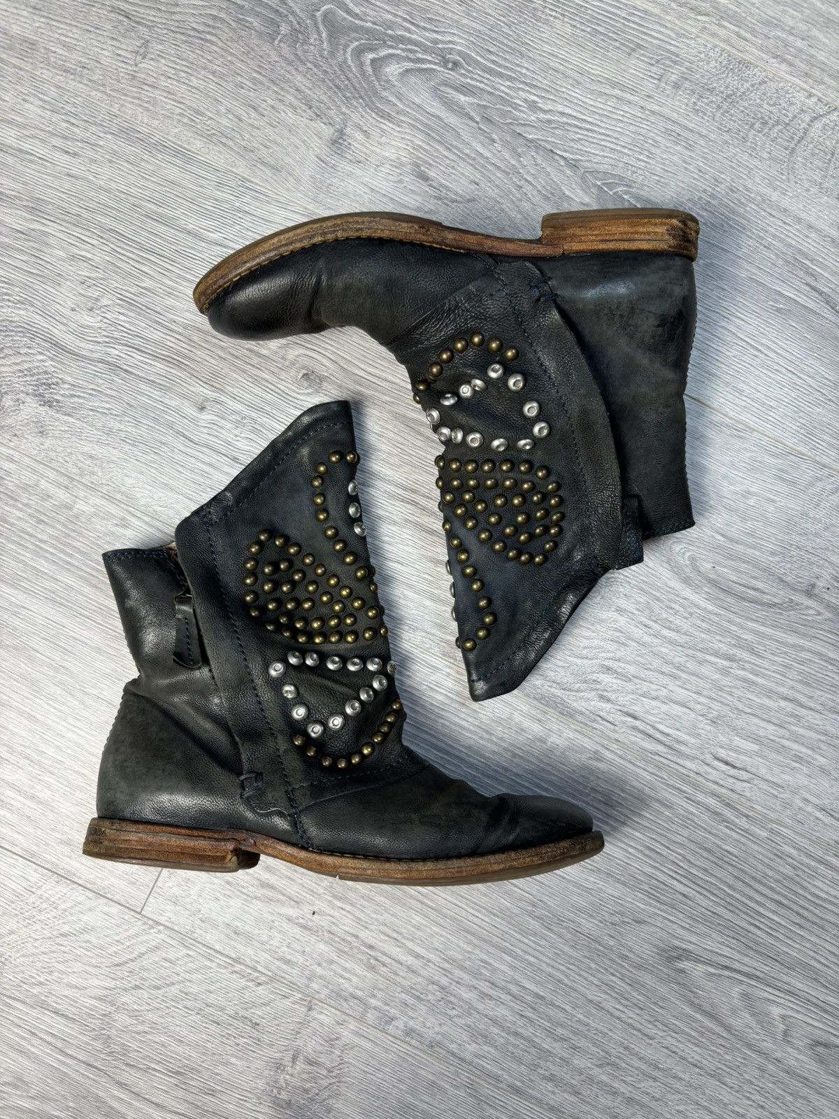 A.S.98 A.S. 98 ankle boots y2k size 37 Size US 7 / IT 37 - 1 Thumbnail