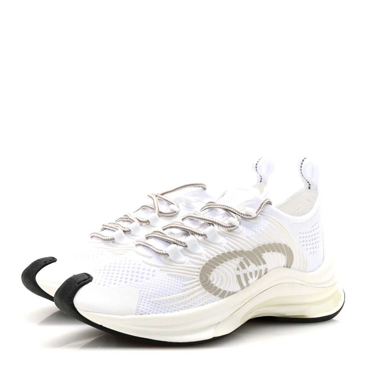 Gucci Gucci Run White Sneakers Mens Size US 12 / 45 IT Size US 12 / EU 45 - 1 Thumbnail