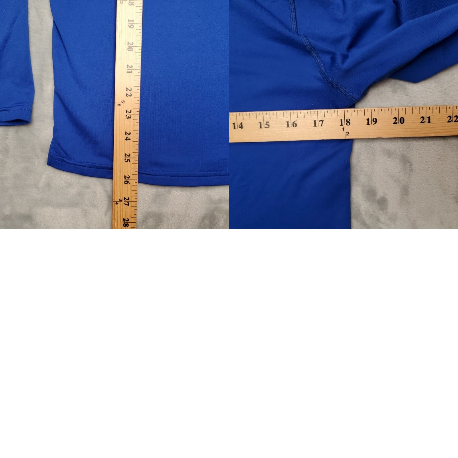 Under Armour Under Armour Shirt Mens Small Blue Mock Neck Fitted ColdGear Athletic Stretch LS Shirt Blue Mens Small Mock Neck ColdGear Athletic Long Sleeve Size US S / EU 44-46 / 1 - 8 Thumbnail
