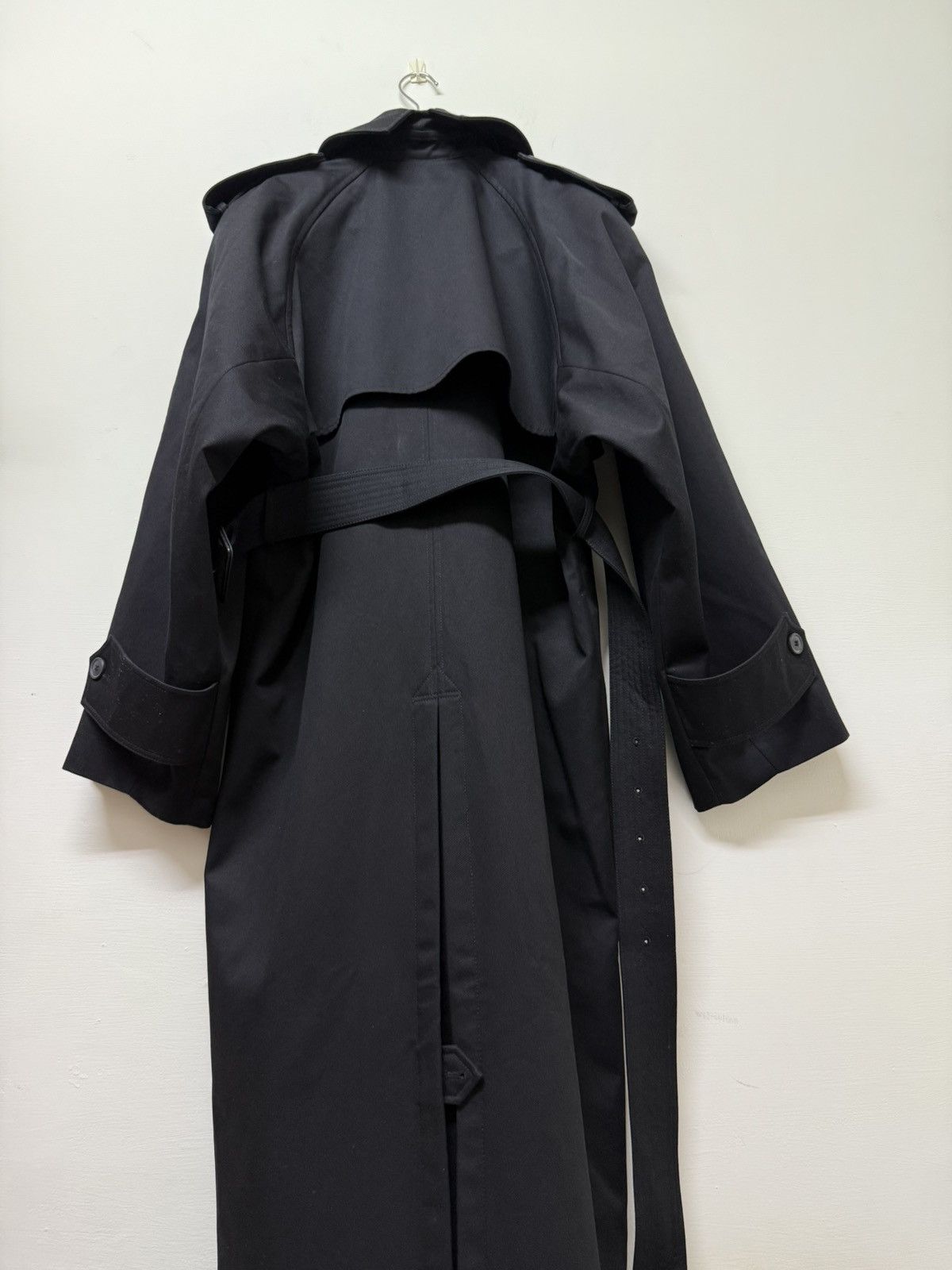 Phoebe Philo Phoebe philo Long Raglan Trench with Padded Shoulder Jacket Size M / US 6-8 / IT 42-44 - 5 Thumbnail