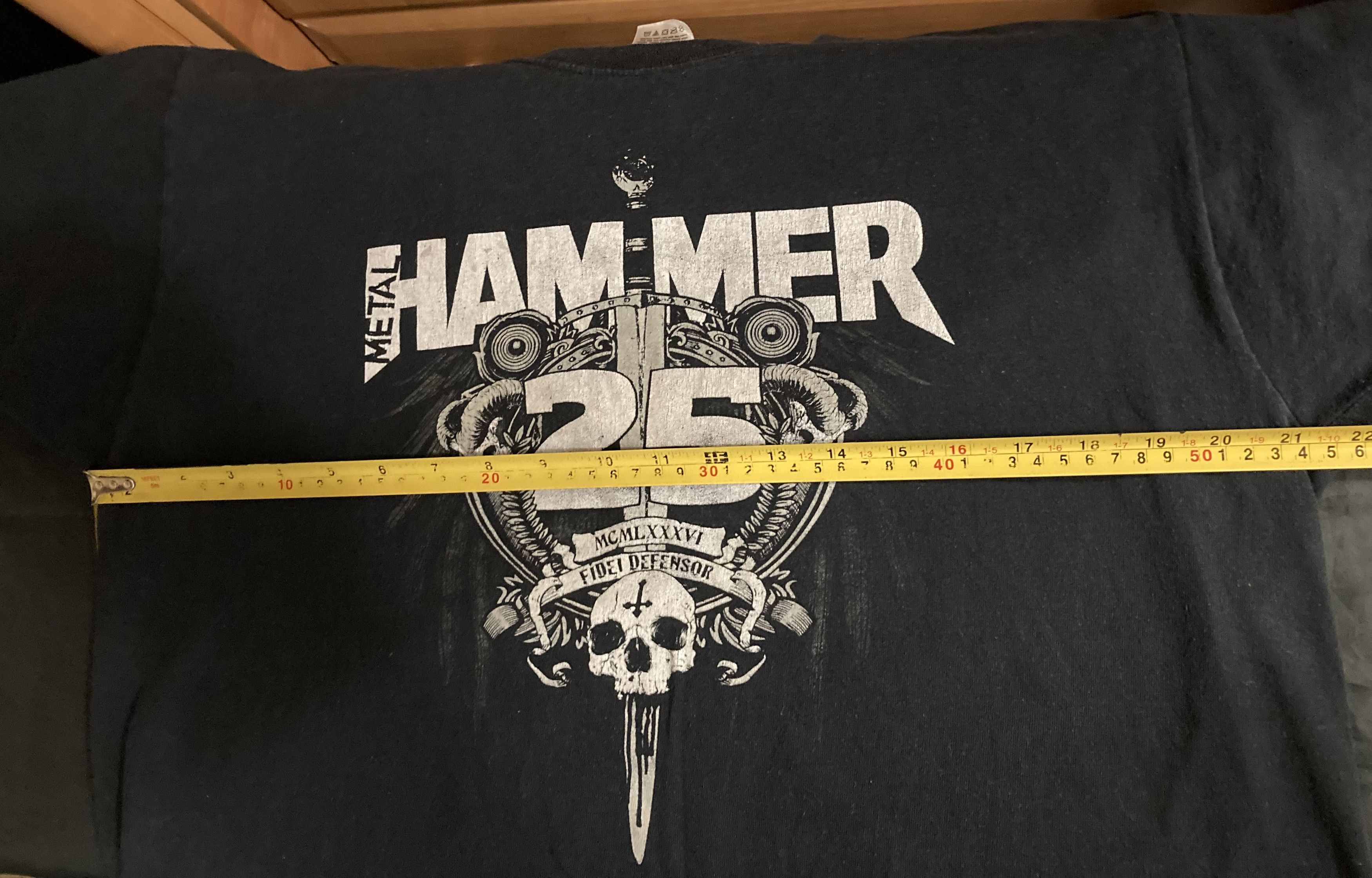 Band Tees Rare Vintage Metal Hammer 25 Magazine Tee Size US L / EU 52-54 / 3 - 5 Thumbnail