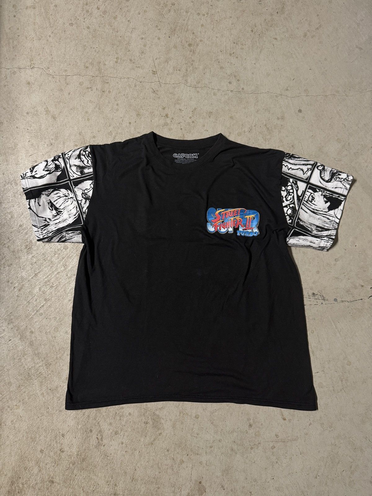 Other 1993 Street Fighter || Ryu & Ken vs. Guile & Chun-Li black Size US L / EU 52-54 / 3 - 5 Thumbnail