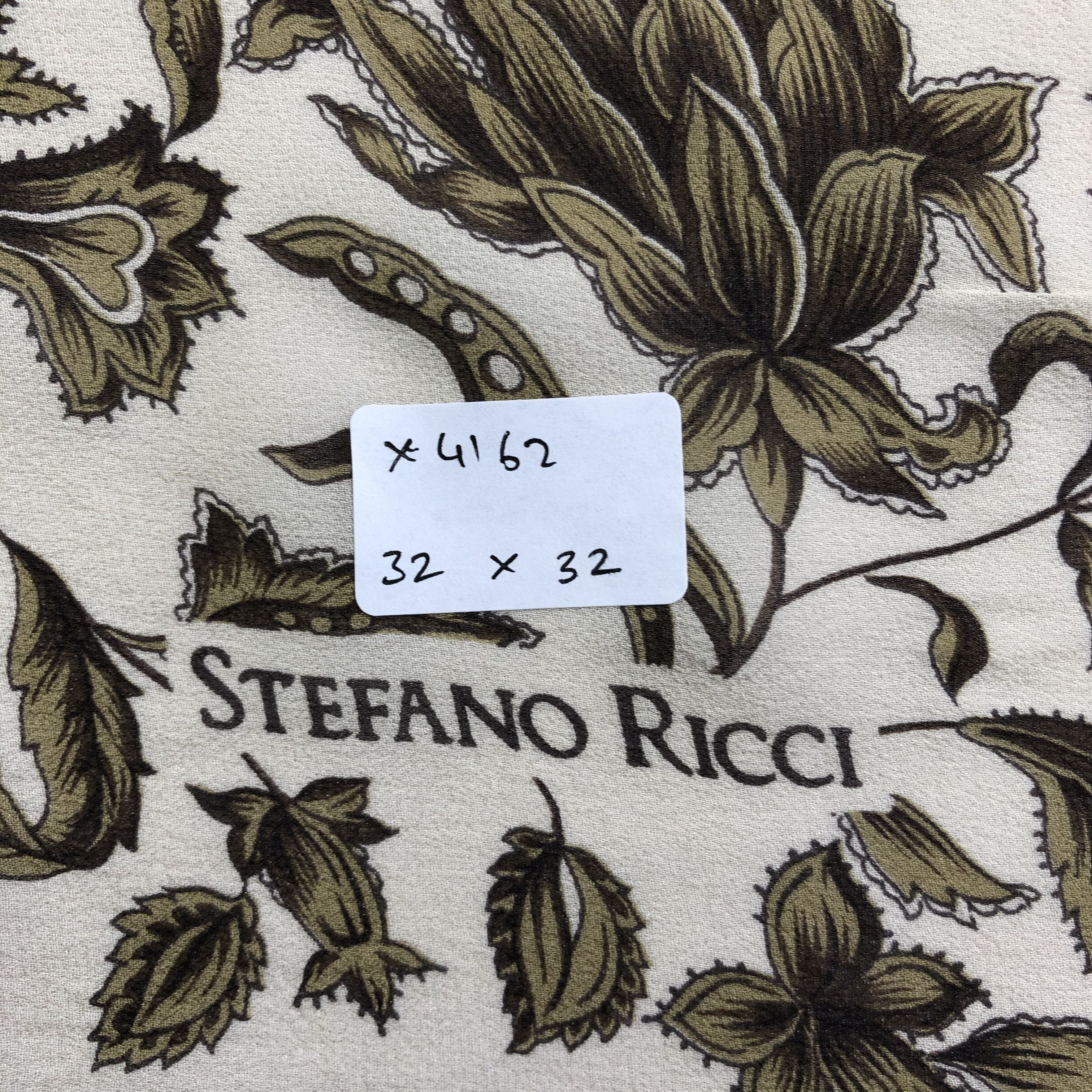 Stefano Ricci × Vintage Vintage Stefano Ricci Silk Scarf Size ONE SIZE - 6 Thumbnail