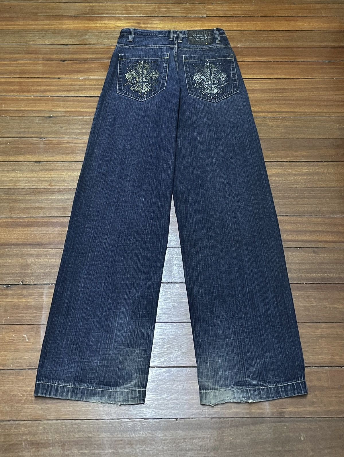 Southpole × Vintage Rare Design Vintage Brand South Pole Baggy Jeans 2000s Size US 34 / EU 50 - 1 Thumbnail