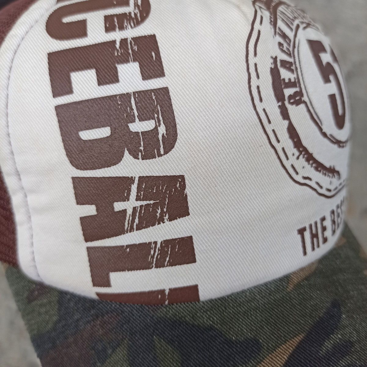 14th Addiction Distressed camo visor Beach ball 58 Size ONE SIZE - 8 Thumbnail