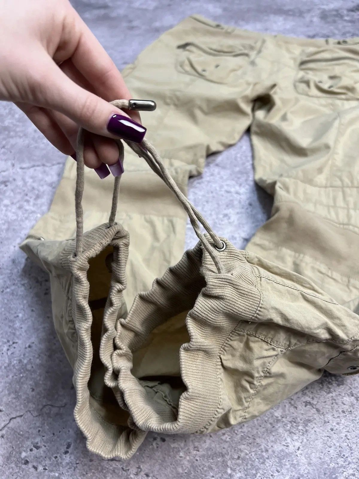Japanese Brand Vintage Polo Ralph Lauren Cargo Pants Multi Pocket faded Y2K Size US 32 / EU 48 - 11 Thumbnail