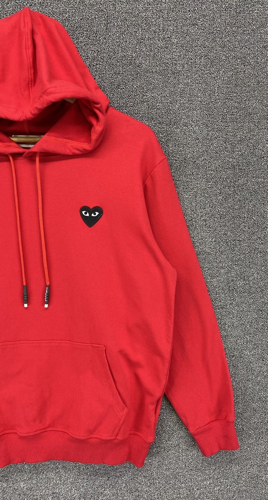 Comme des Garcons Vintage Comme Des Garçons Play Red Hoodie Sweatshirts Size M / US 6-8 / IT 42-44 - 8 Thumbnail