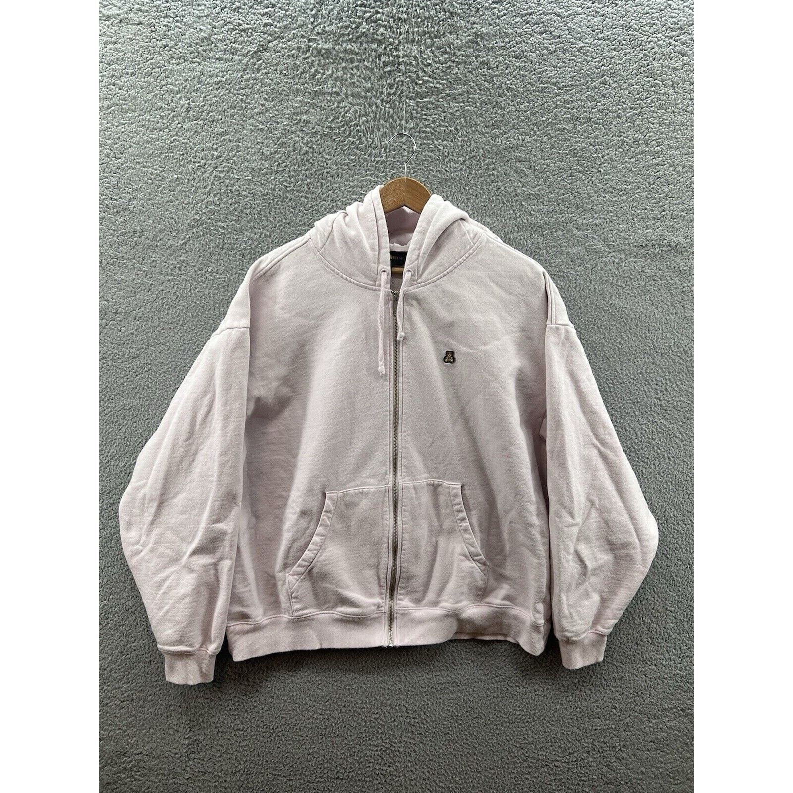 Teddy Fresh Teddy Fresh Classic Bear Ears White Zip Up Sweatshirt Sz 2XL Size XXL / US 16-18 / IT 52-54 - 1 Thumbnail