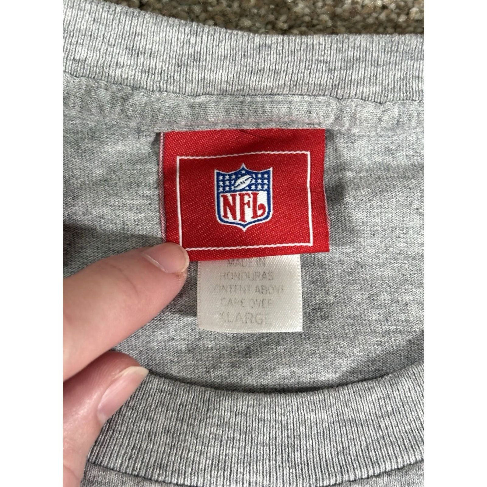 NFL VINTAGE NFL Chicago Bears Graphic Short Sleeve Shirt Men XL Gray Size US XL / EU 56 / 4 - 3 Thumbnail