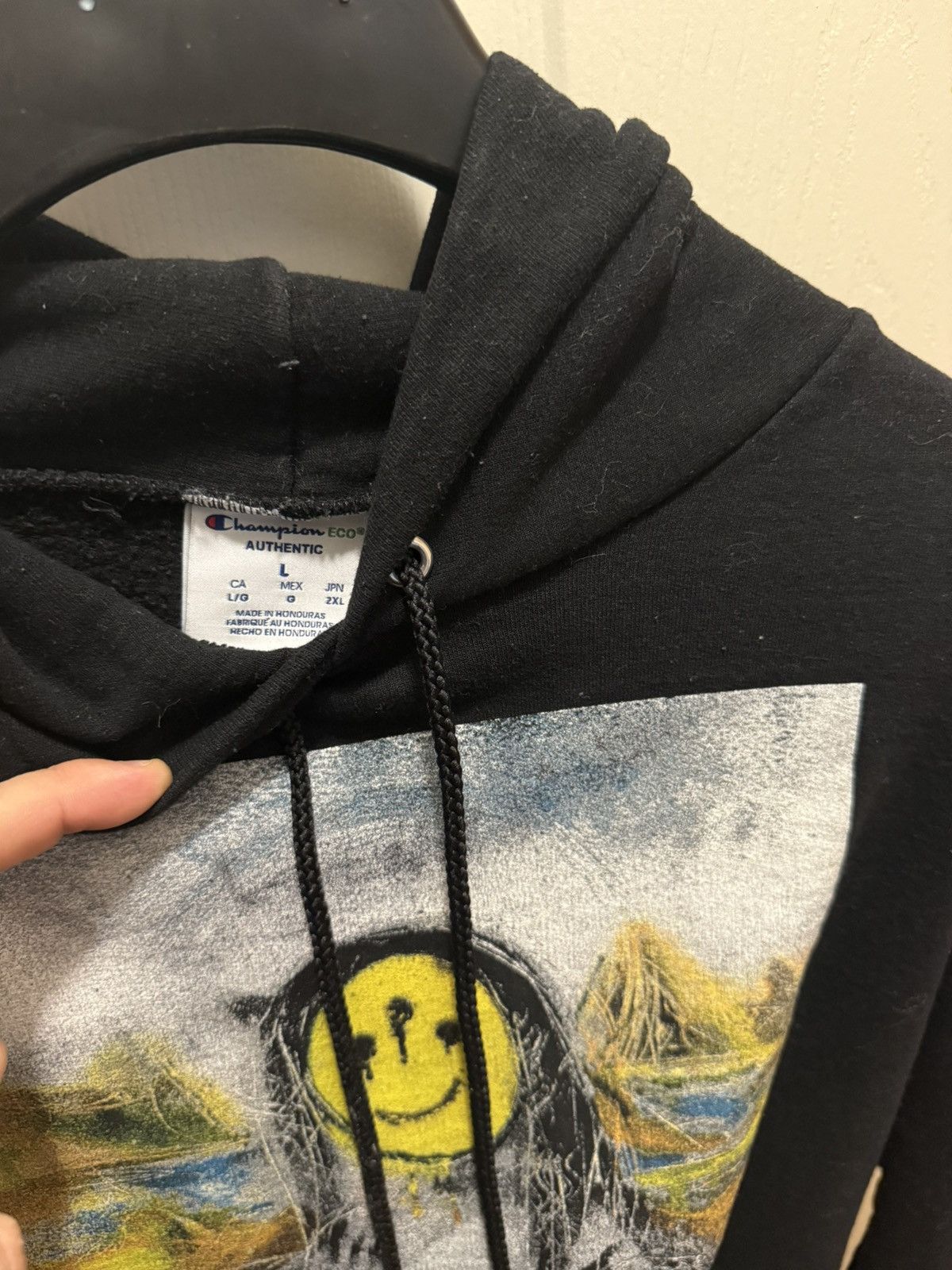 Champion Griselda Pray for Paris Mona Lisa Isaac Peleyo Hoodie Size US L / EU 52-54 / 3 - 3 Thumbnail