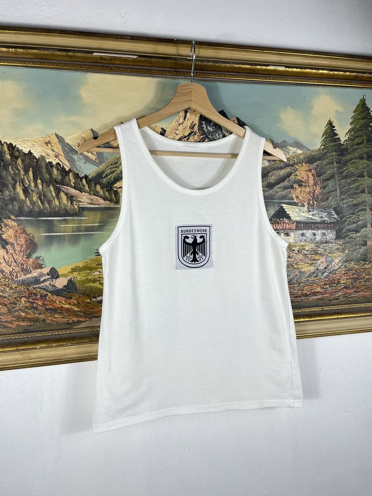 Other Vintage Retro 90s Germany Bundeswehr tank tops tee Size US M / EU 48-50 / 2 - 3 Thumbnail