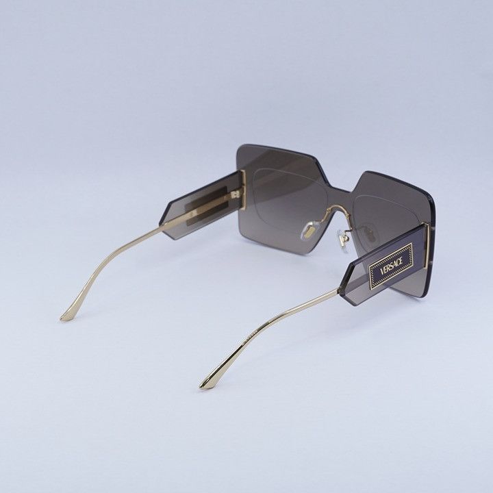 Versace Versace VE2277 10026I Sunglasses Light Transparent Brown Size ONE SIZE - 10 Thumbnail