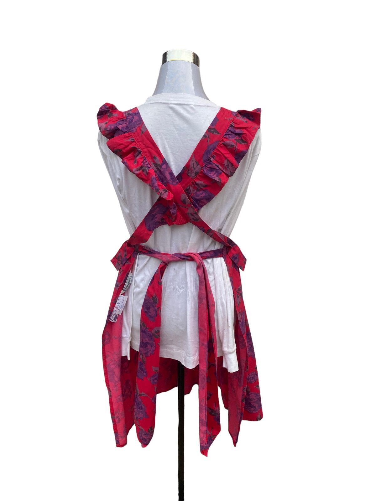Saint Laurent Paris VINTAGE YVES SAINT LAURENT SPELLOUT APRON Size ONE SIZE - 4 Thumbnail