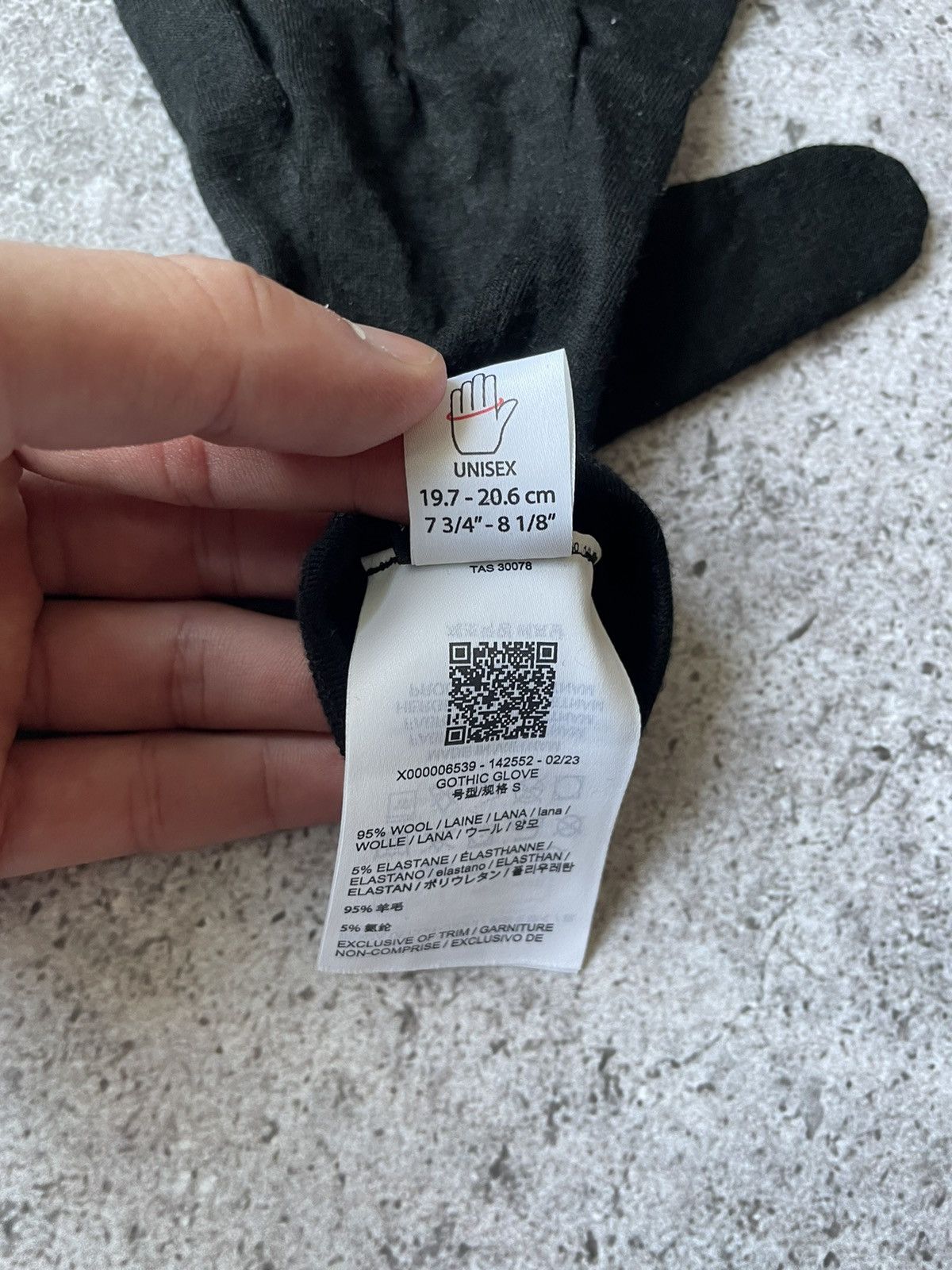 Arc'teryx Arc'teryx Gothic Wool Glove Size 30 - 3 Thumbnail