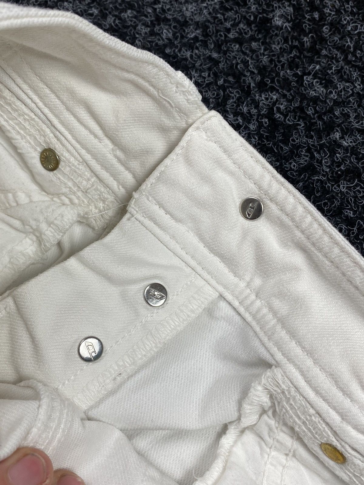 Diesel × Vintage 🚨Diesel Bootcut Made in Italy vintage denim jeans very rare Size US 28 / EU 44 - 11 Thumbnail