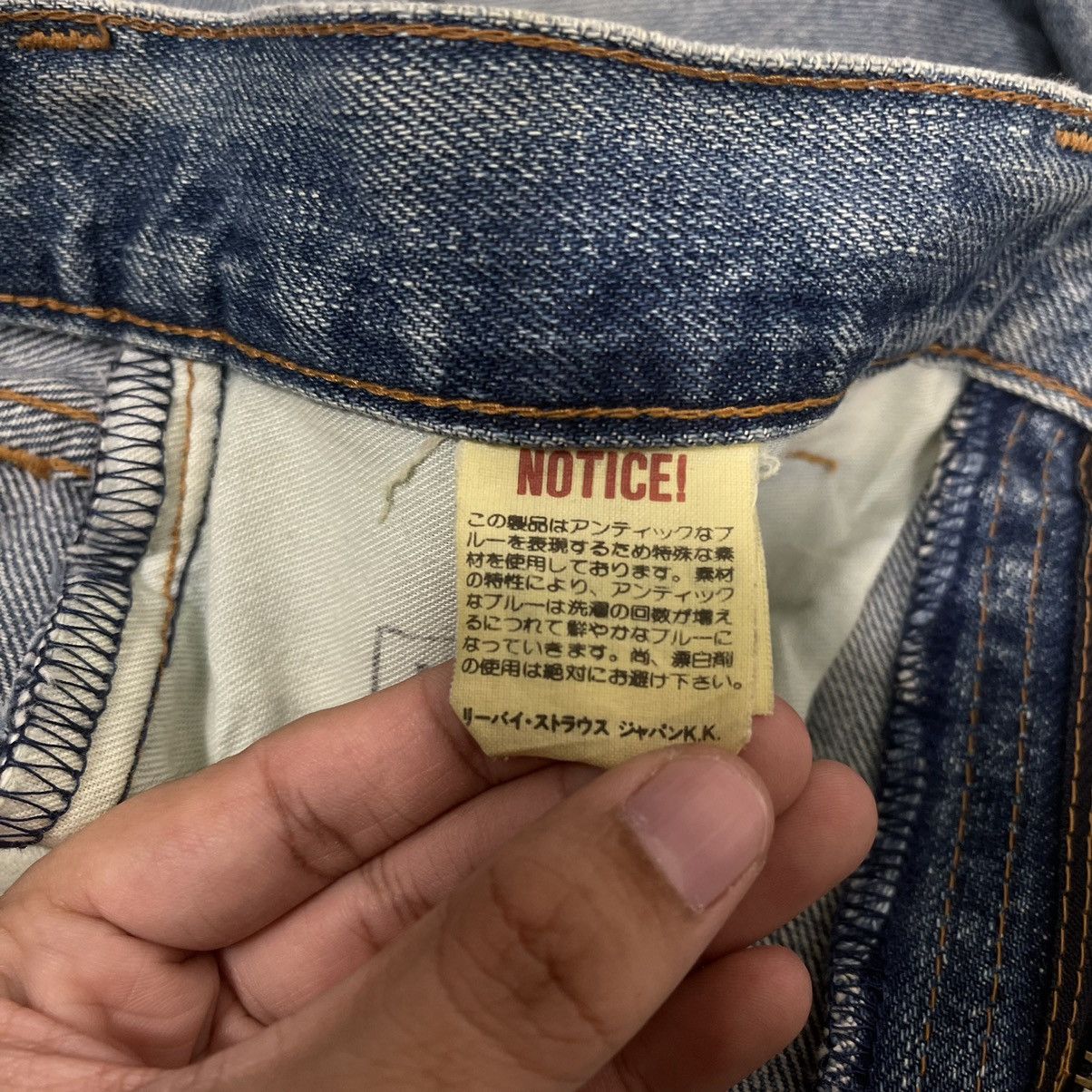 Levi's × Levi's Vintage Clothing Levis Zipper Fly Faded Blue Big E Flare Jeans Size US 30 / EU 46 - 17 Thumbnail