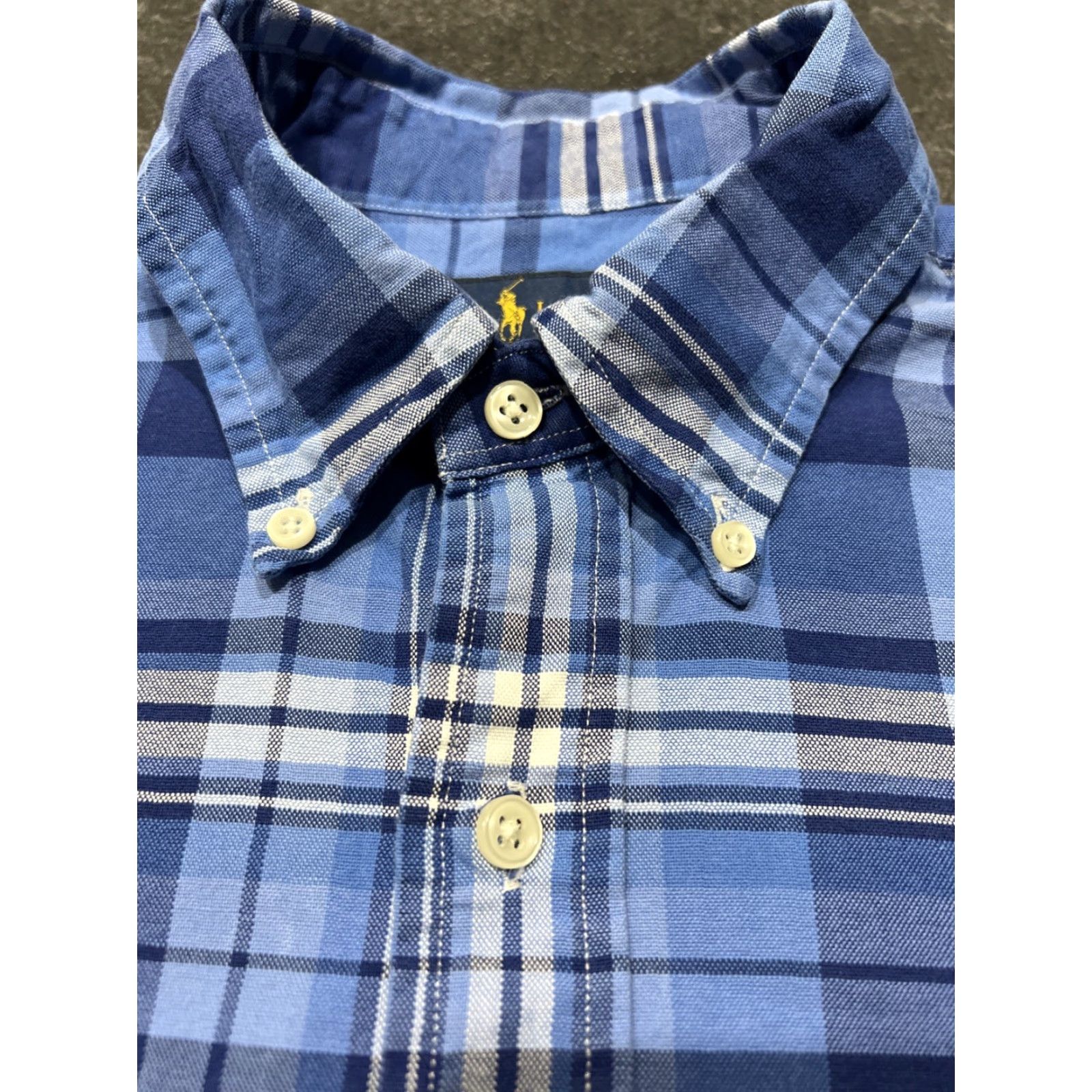 Polo Ralph Lauren Polo Ralph Lauren Blue Plaid Button Down Shirt Men's Medium Long Sleeve Classic Preppy Size US M / EU 48-50 / 2 - 6 Thumbnail
