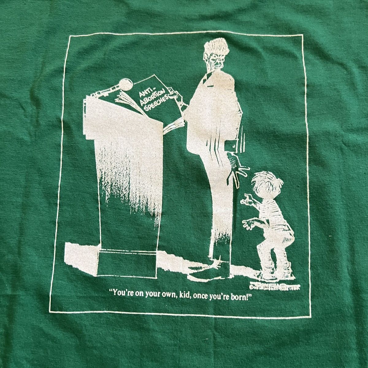 Vintage Vintage St Patrick’s Day Women’s Dinner Anti-Abortion shirt Size US L / EU 52-54 / 3 - 2 Thumbnail