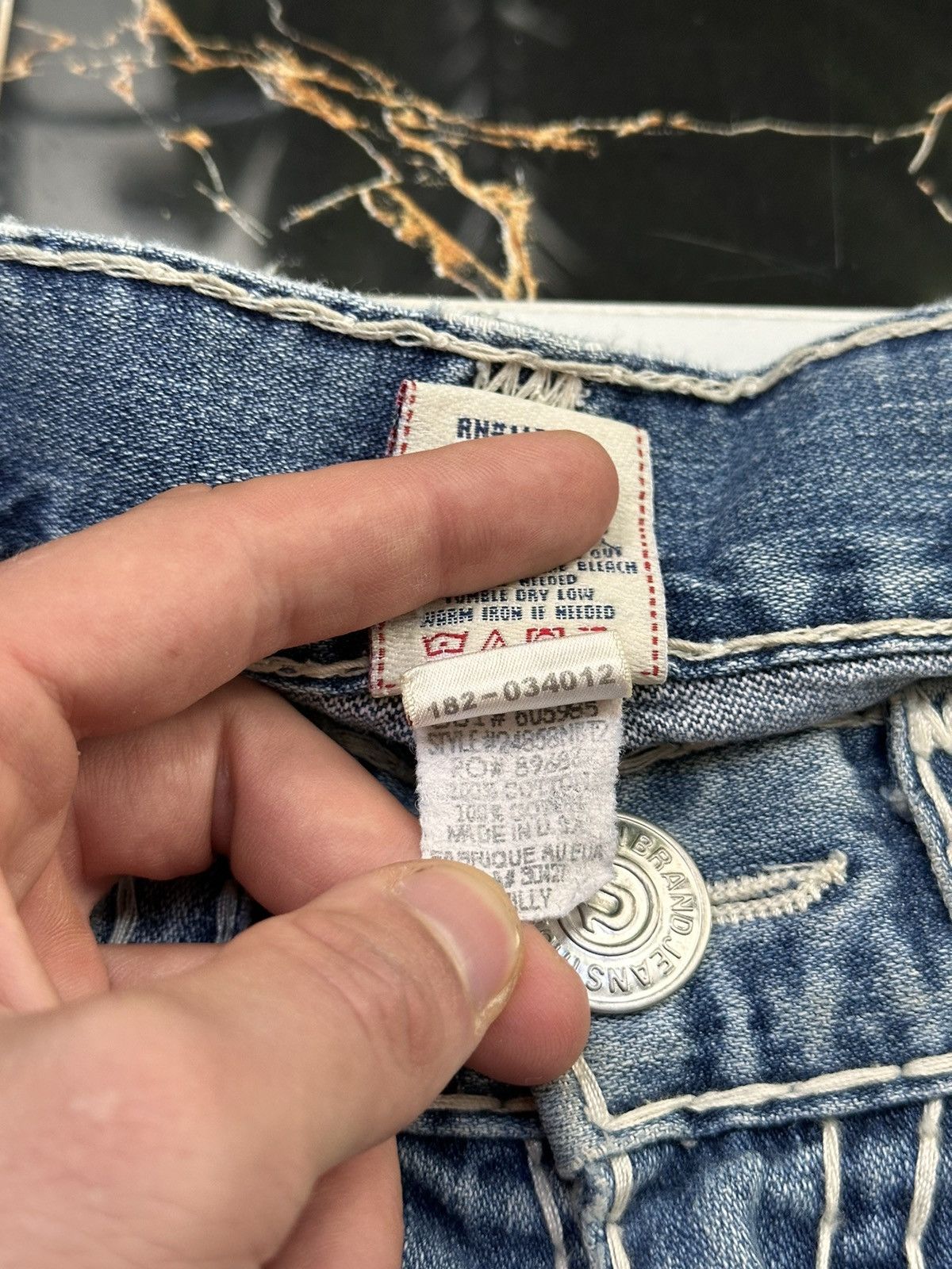 True Religion × Vintage TRUE RELIGION VINTAGE RETRO JAPAN JEANS Size US 31 - 15 Thumbnail