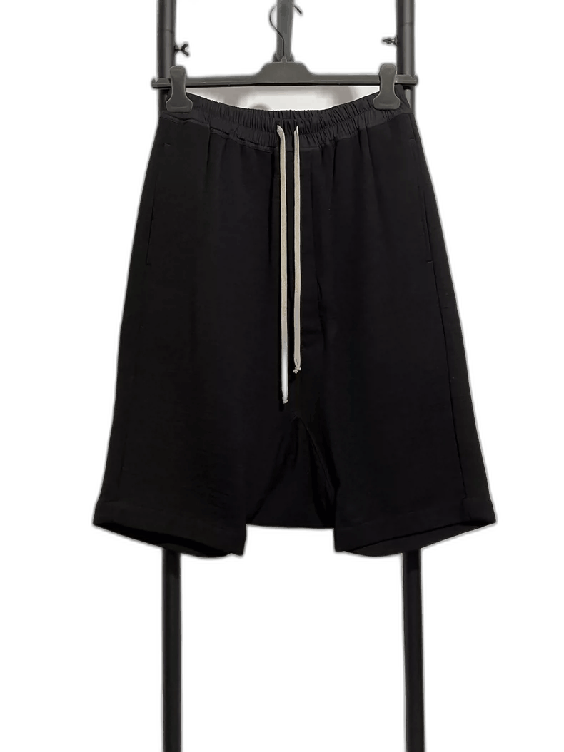 Rick Owens rick owens black shorts size 48 Size US 44 / EU 60 - 1 Thumbnail