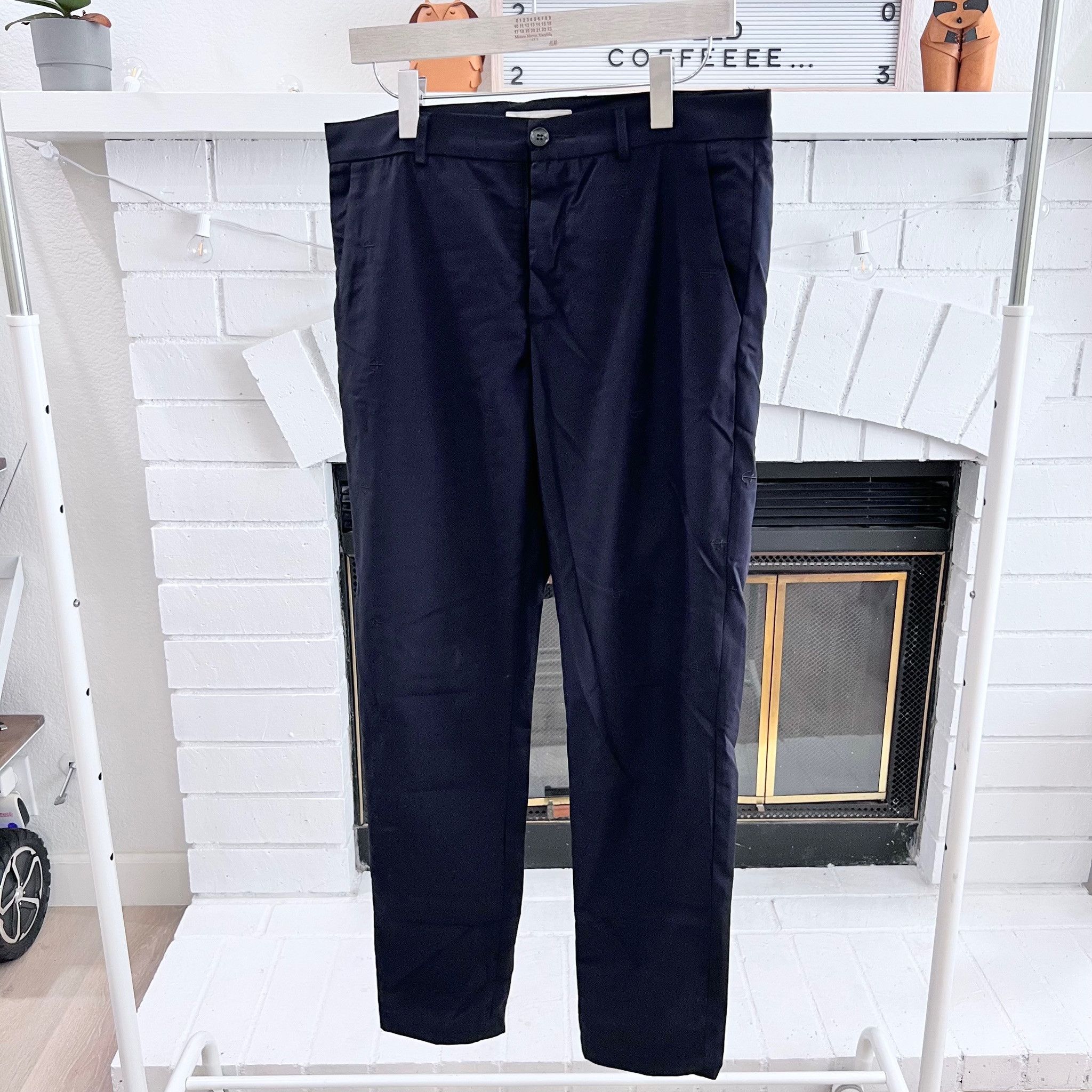Other Insted We Smile All-over Anchor Logo Dress Pants / Slacks Size US 30 / EU 46 - 1 Thumbnail